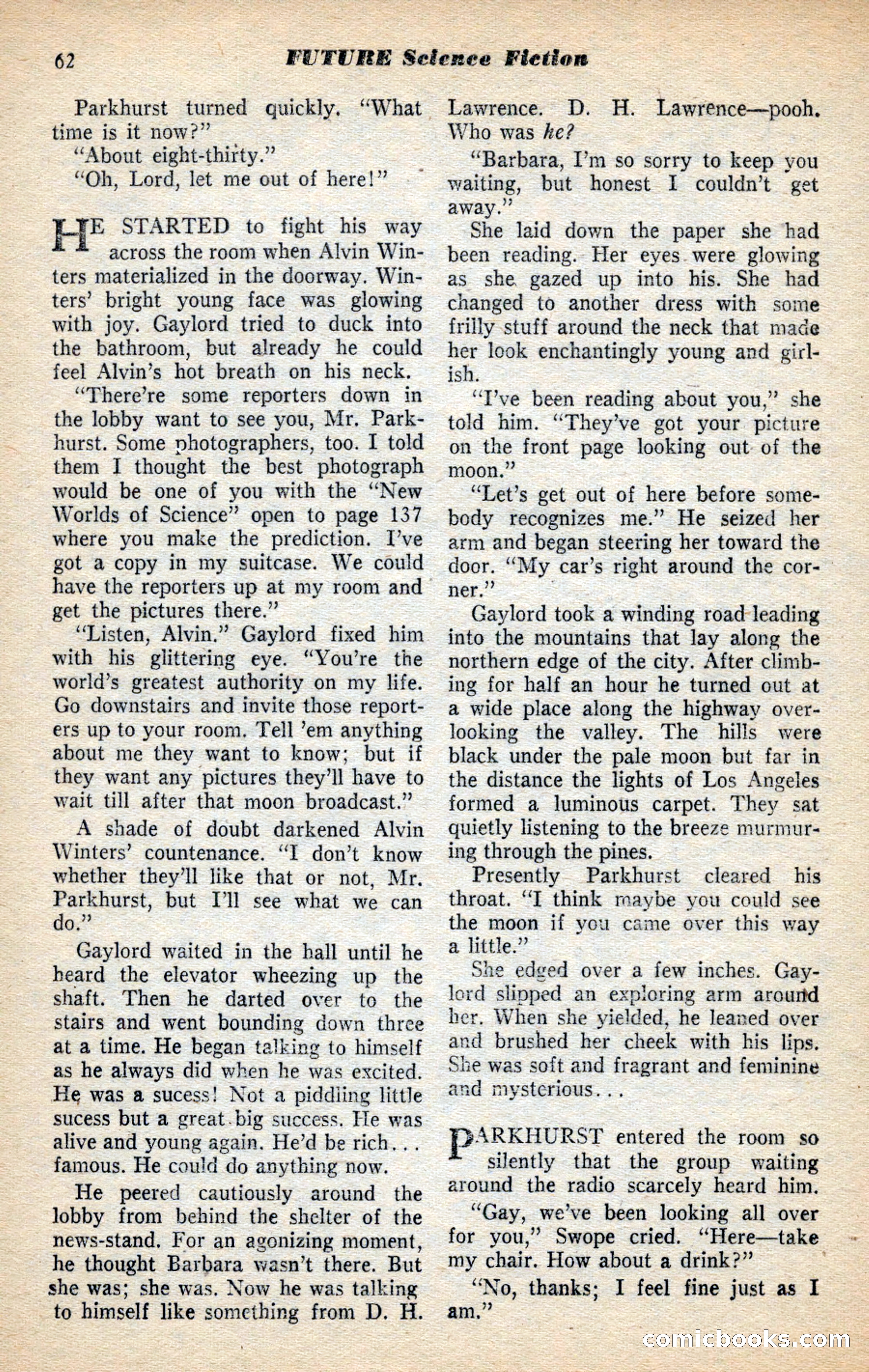 Future Science Fiction, November 1953 — page 62 of 100
