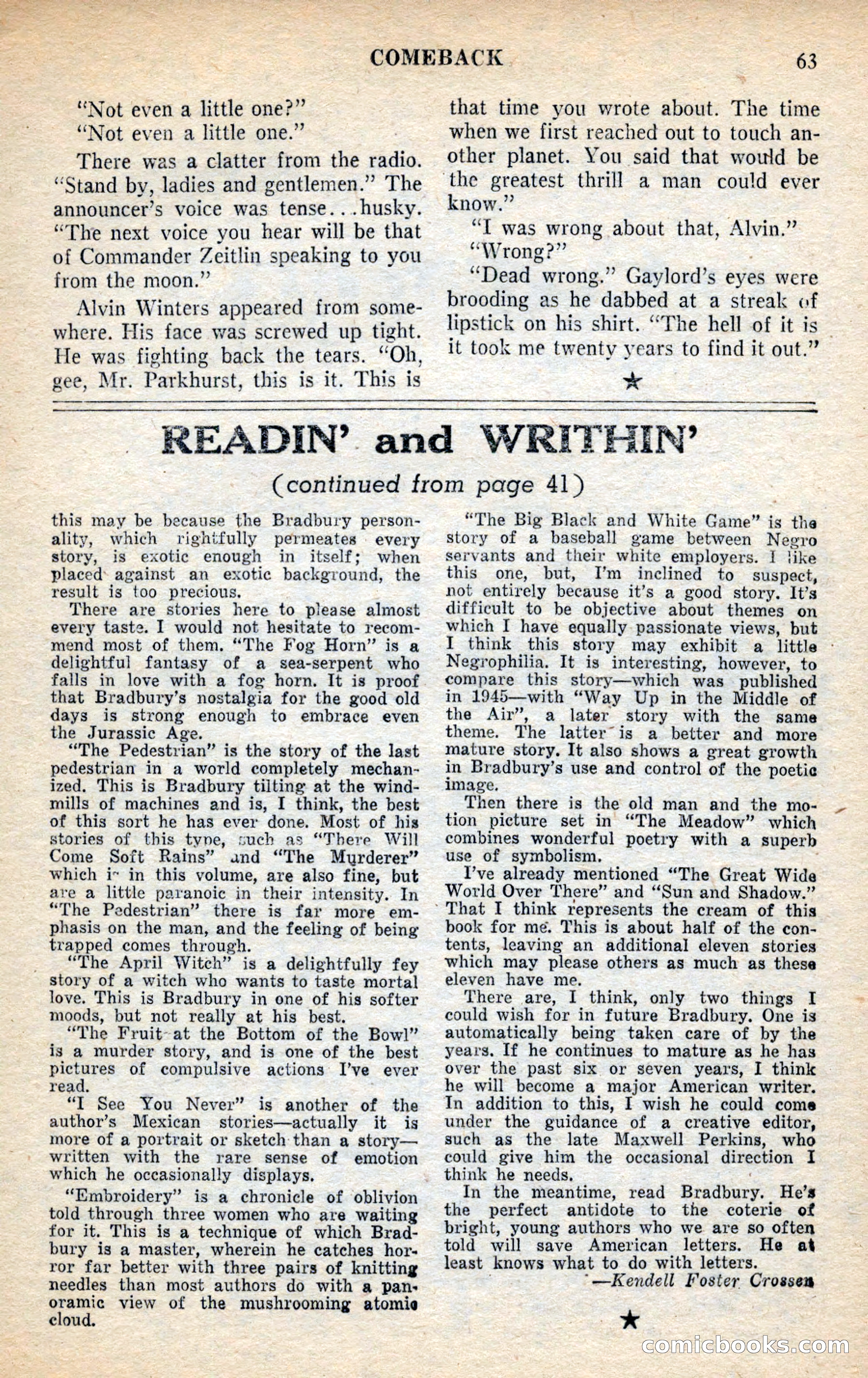 Future Science Fiction, November 1953 — page 63 of 100