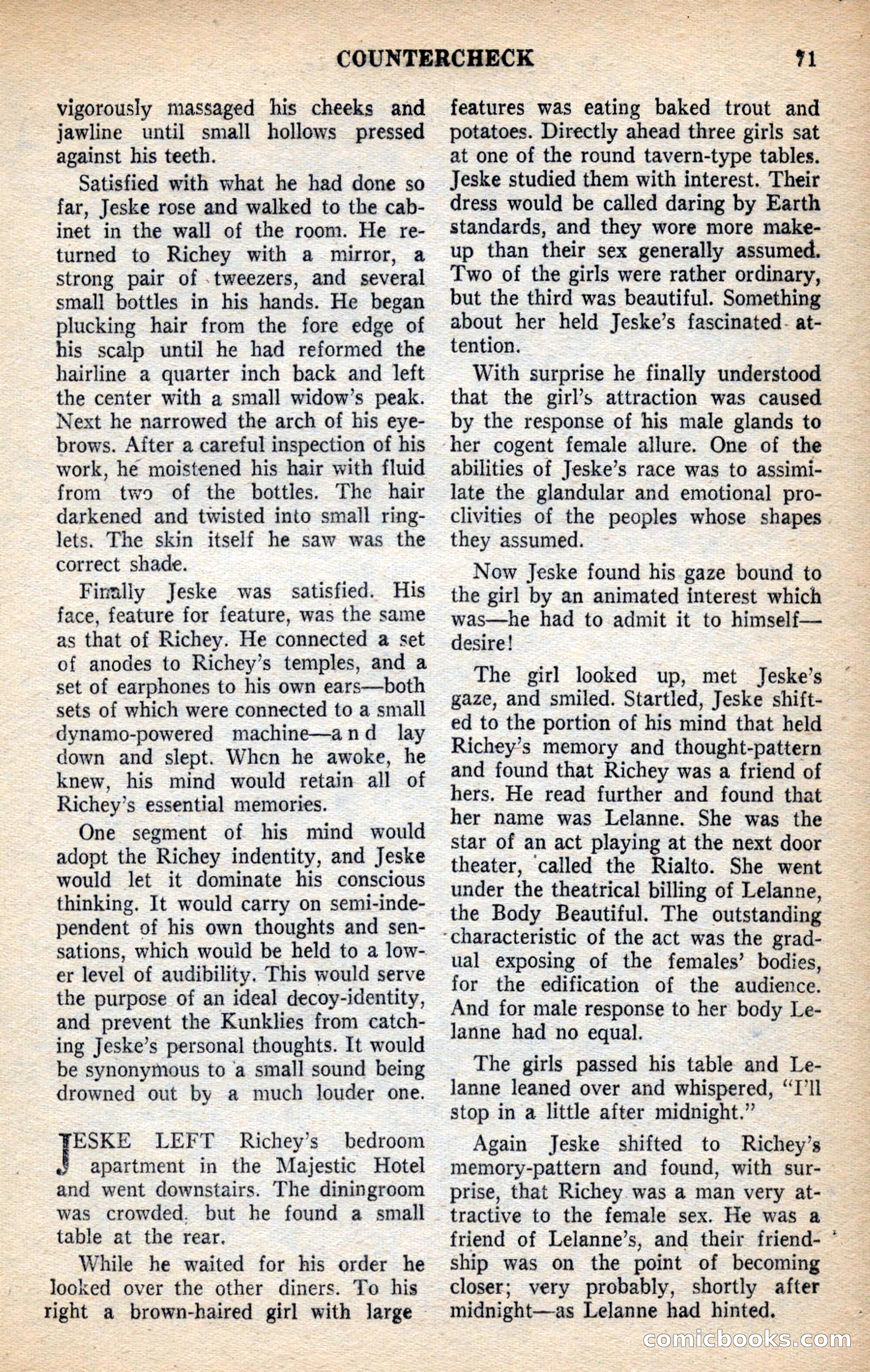 Future Science Fiction, November 1953 — page 71 of 100