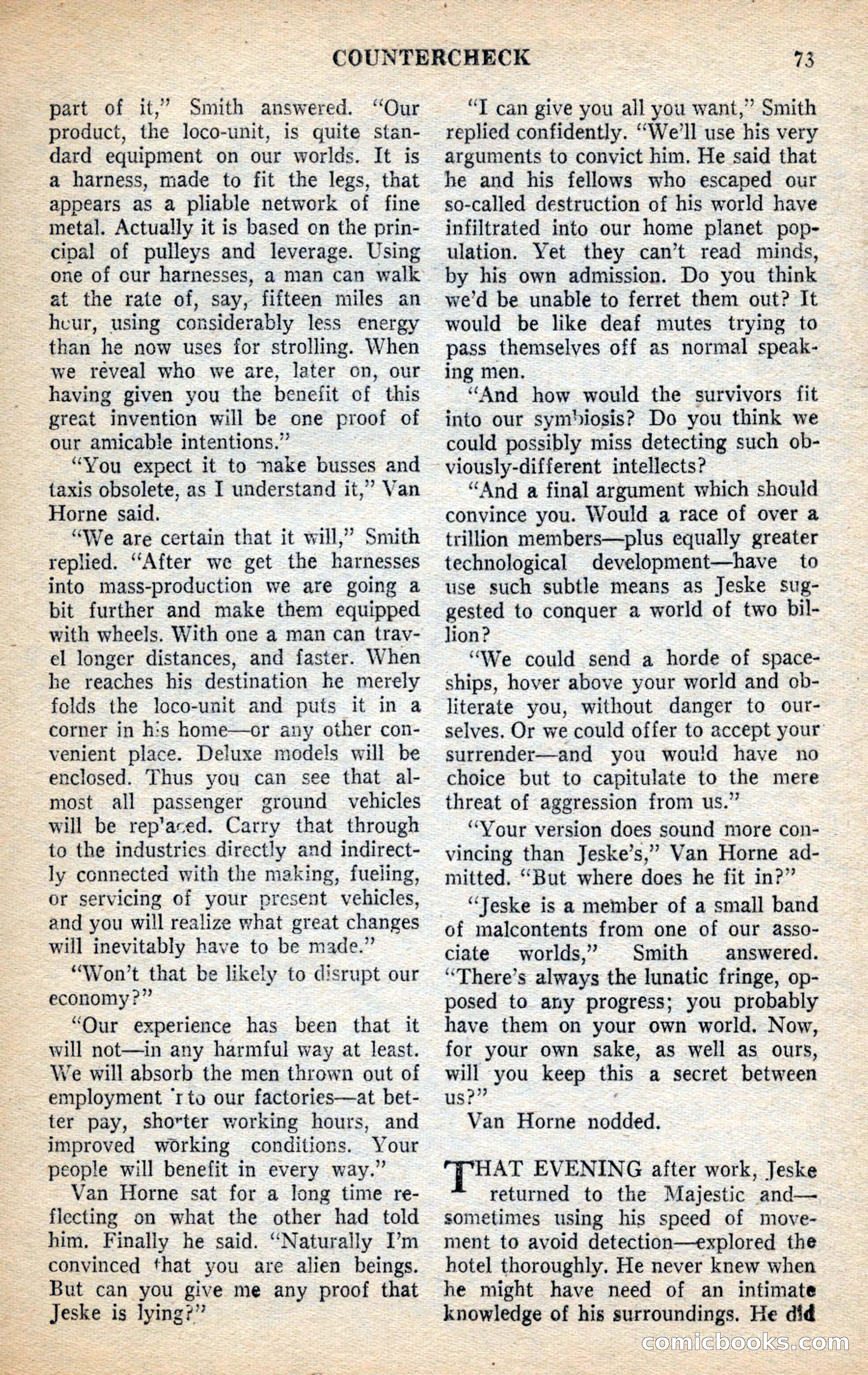Future Science Fiction, November 1953 — page 73 of 100