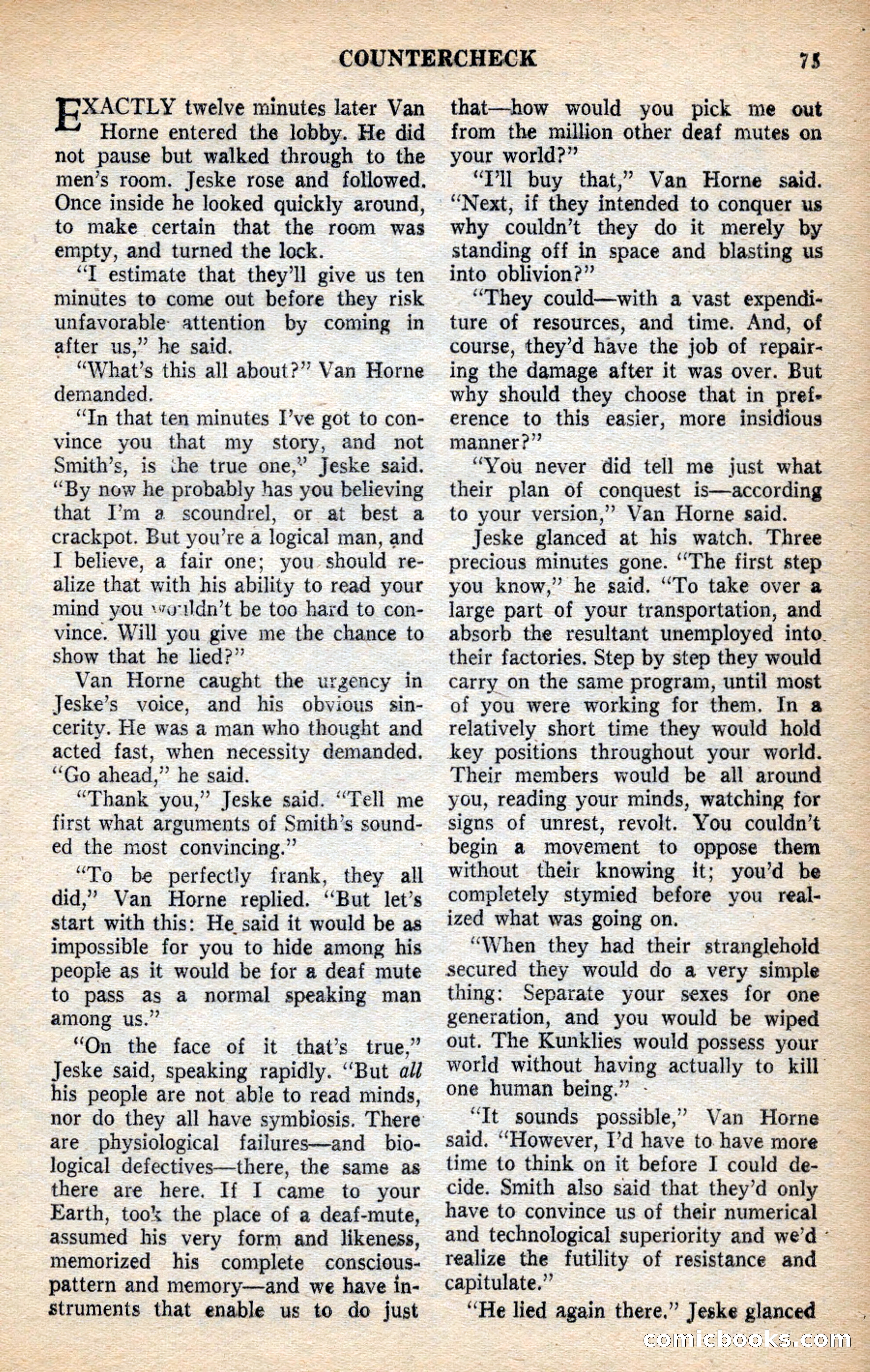 Future Science Fiction, November 1953 — page 75 of 100