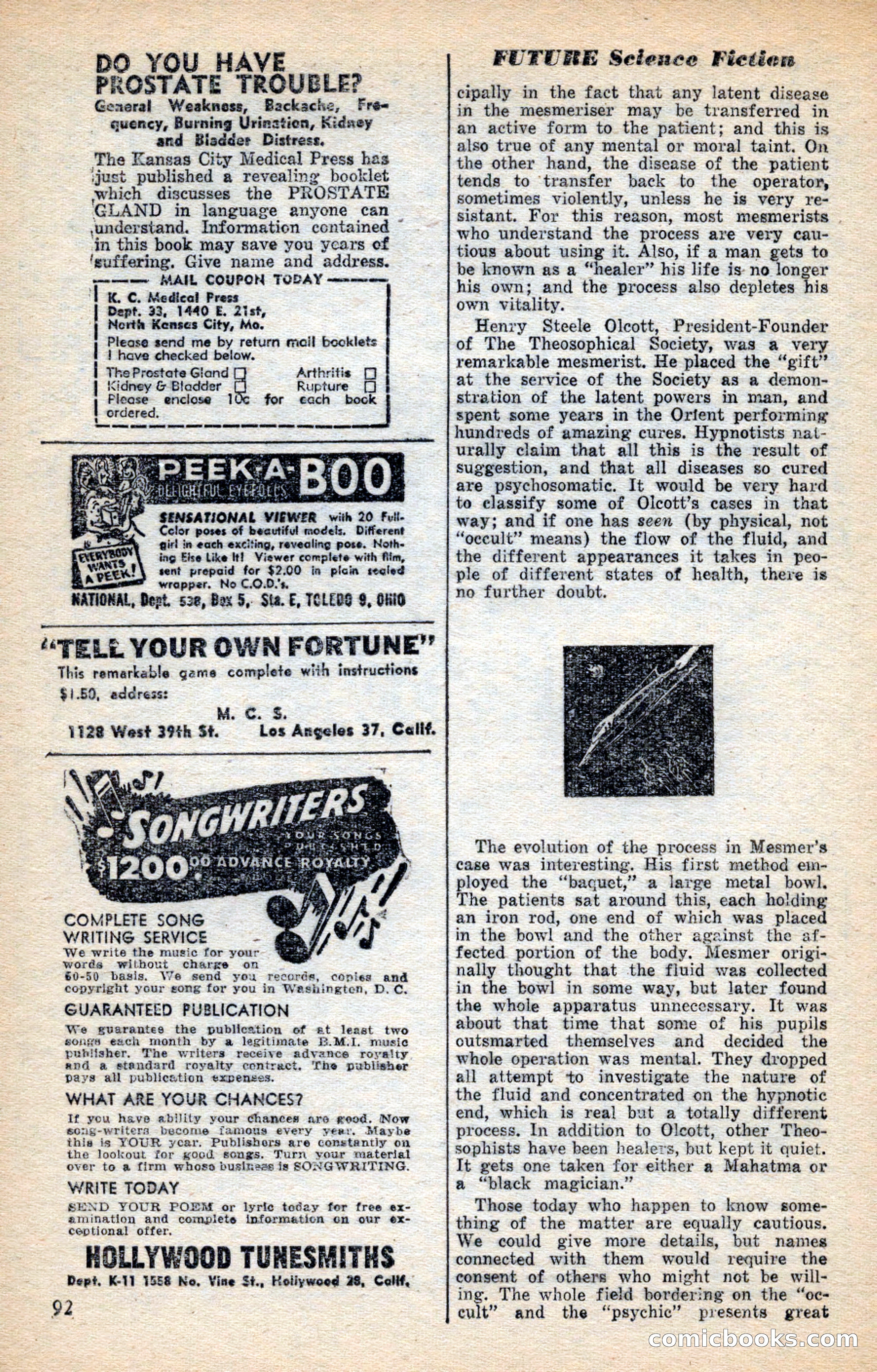 Future Science Fiction, November 1953 — page 92 of 100