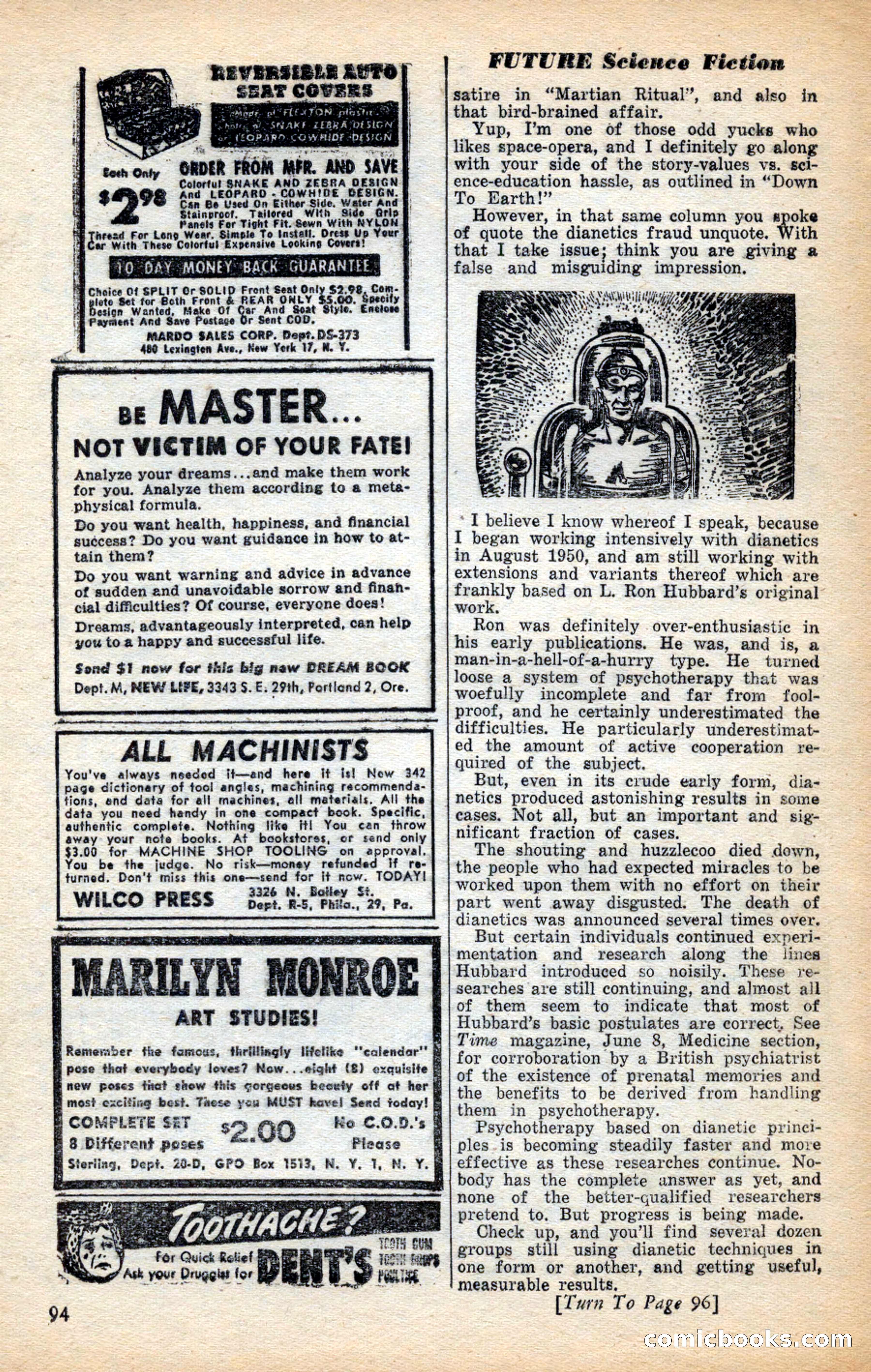 Future Science Fiction, November 1953 — page 94 of 100