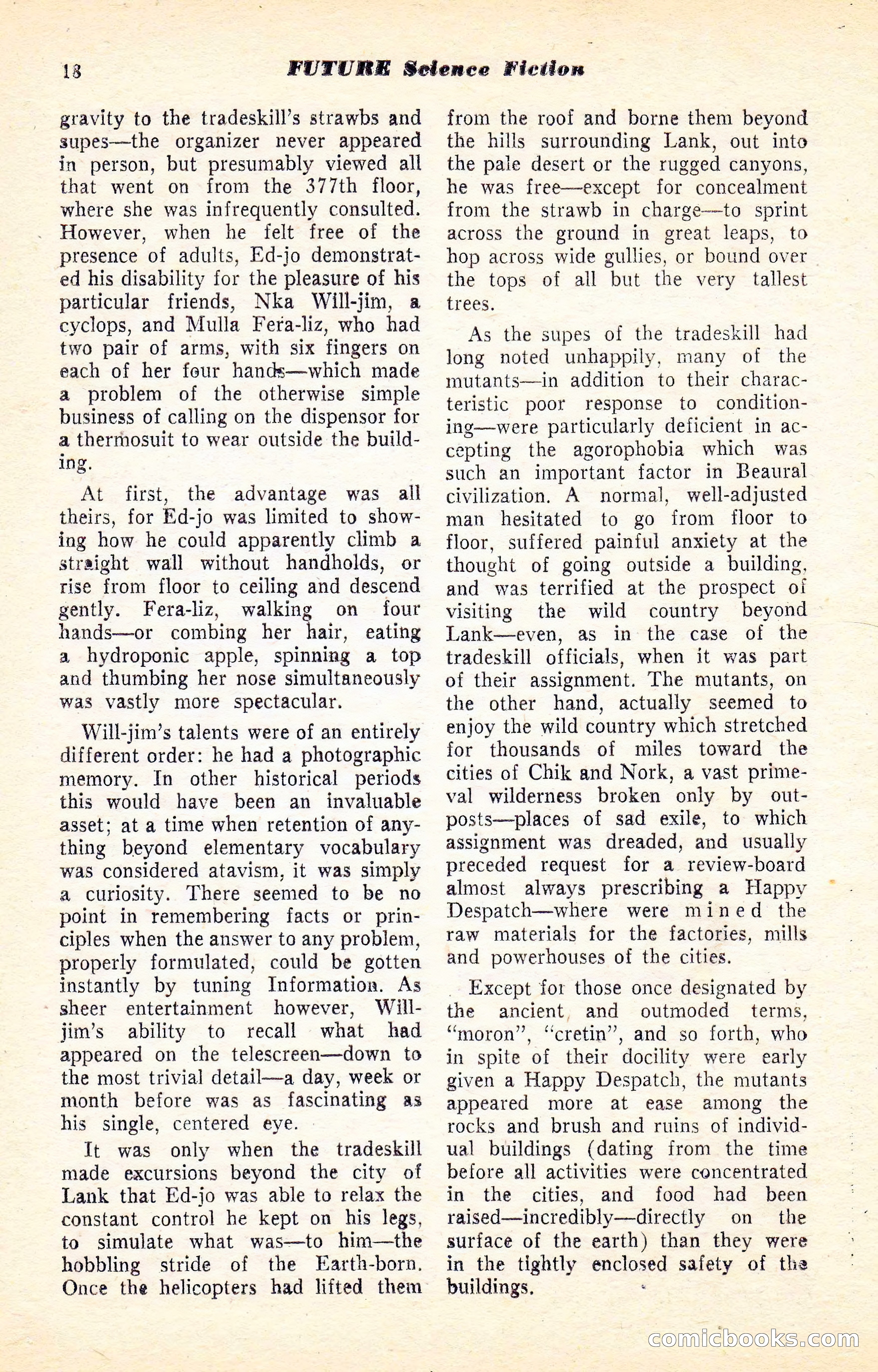 Future Science Fiction, Vol. 4, No. 5 — page 19 of 101