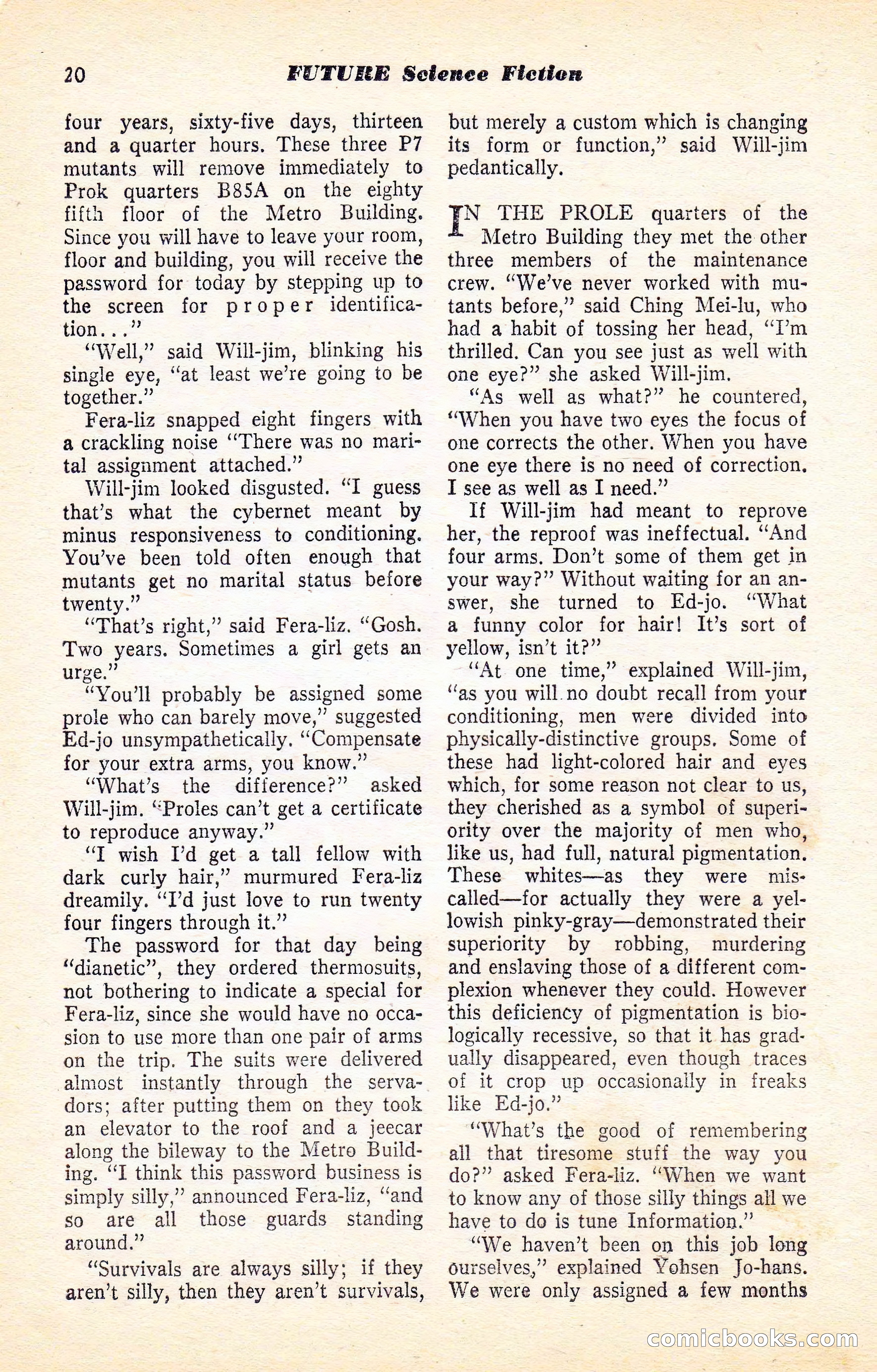 Future Science Fiction, Vol. 4, No. 5 — page 21 of 101