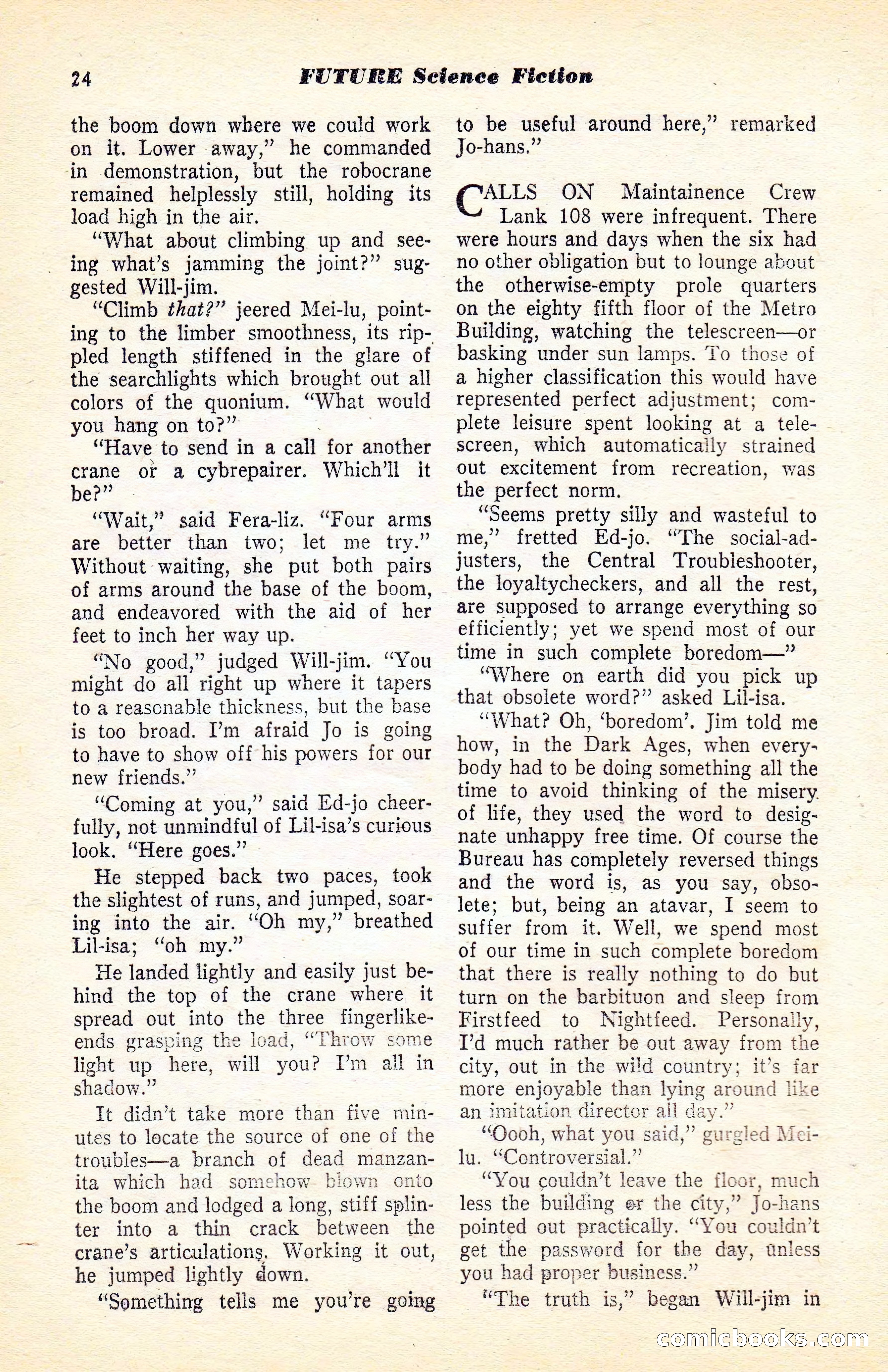 Future Science Fiction, Vol. 4, No. 5 — page 25 of 101