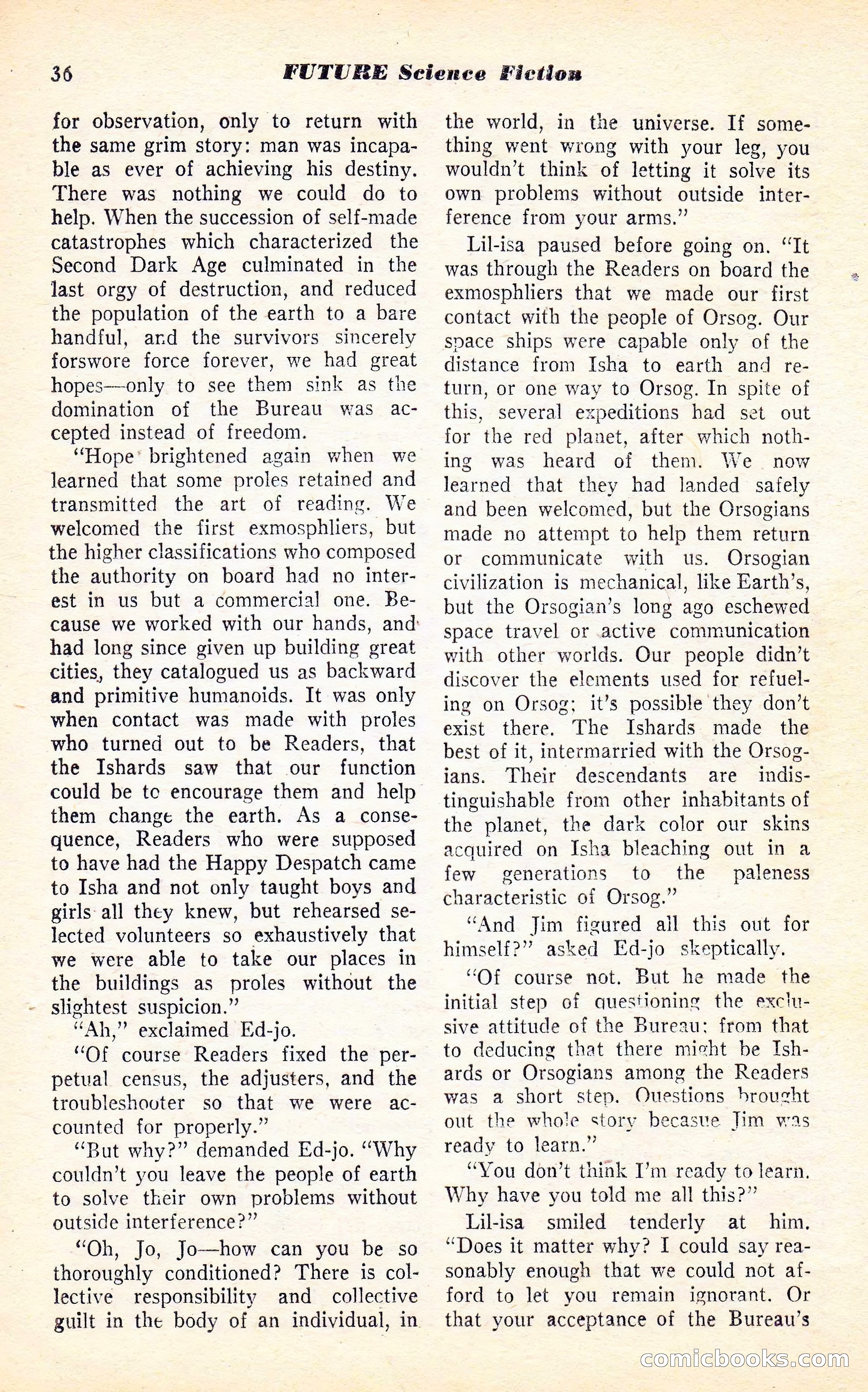 Future Science Fiction, Vol. 4, No. 5 — page 37 of 101