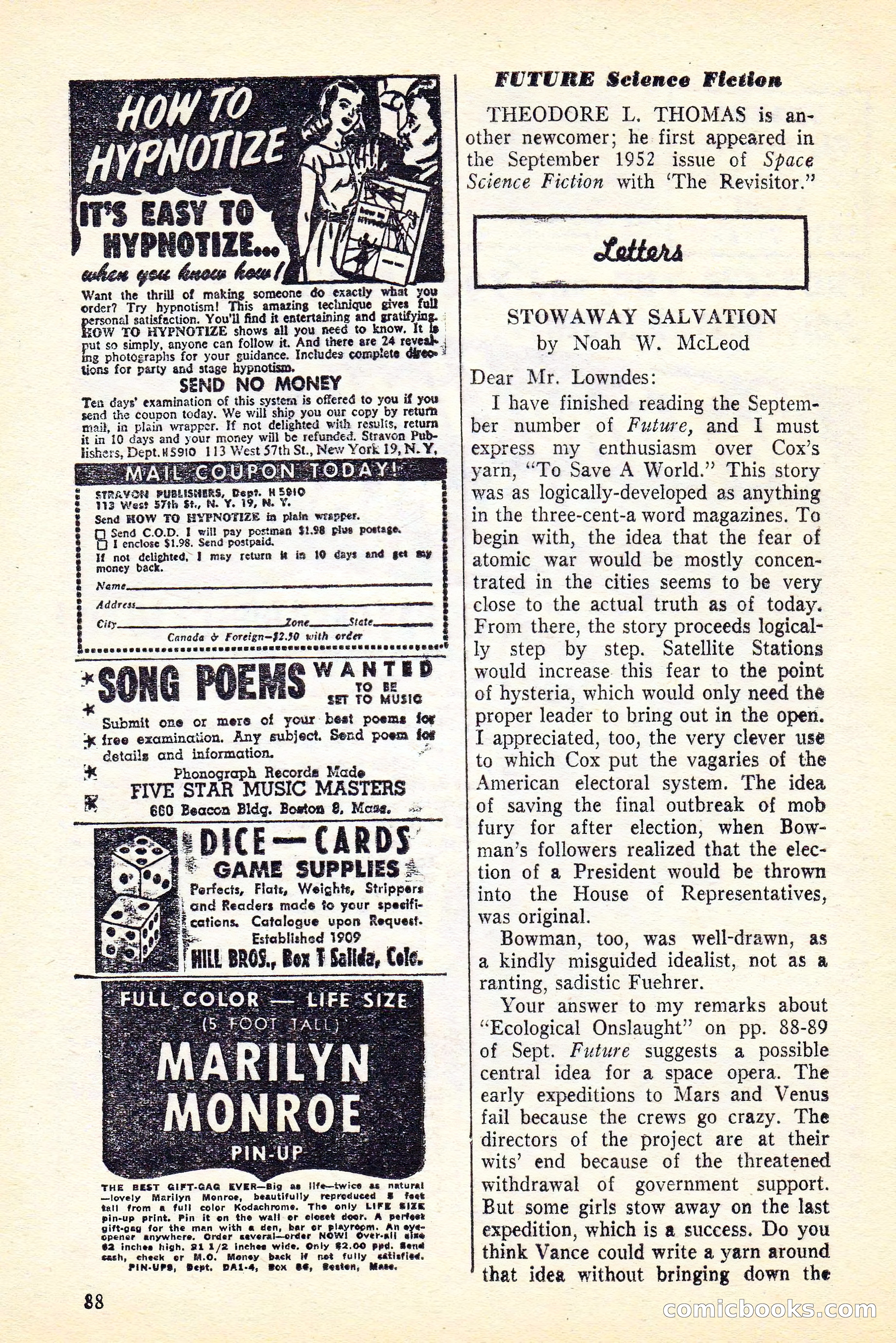 Future Science Fiction, Vol. 4, No. 5 — page 89 of 101