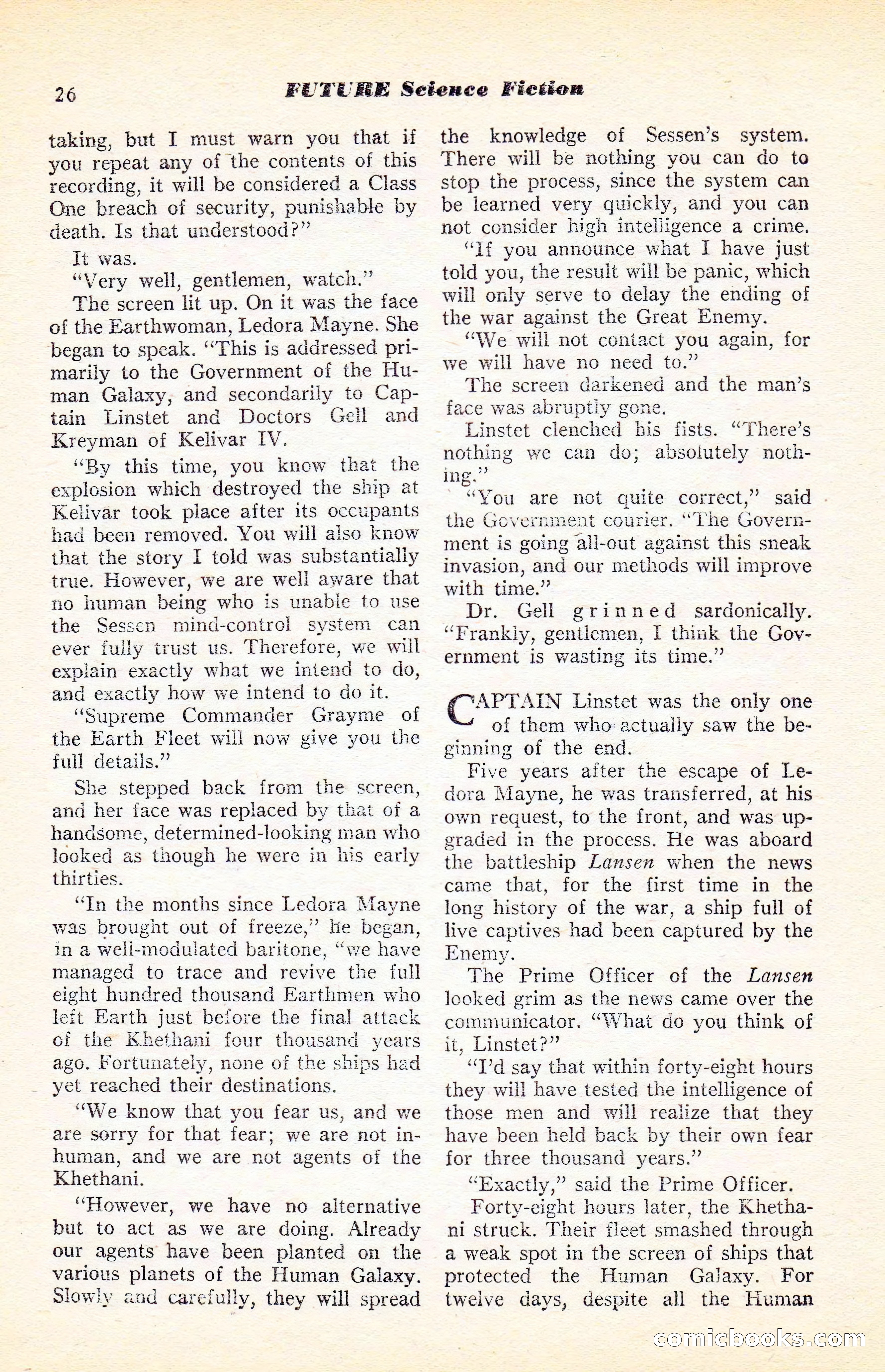 Future Science Fiction, Vol. 4, No. 6 — page 27 of 101