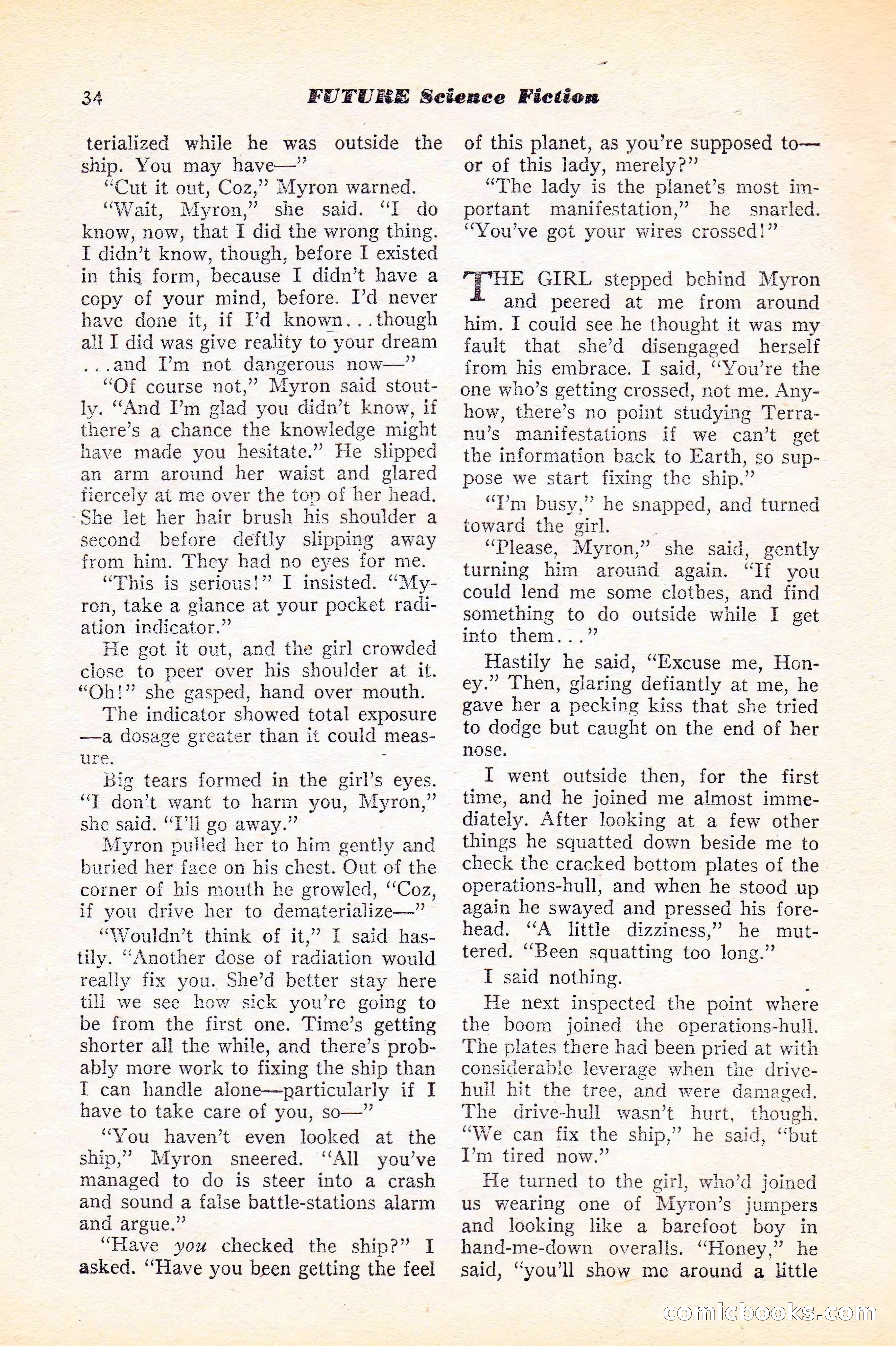 Future Science Fiction, Vol. 4, No. 6 — page 35 of 101