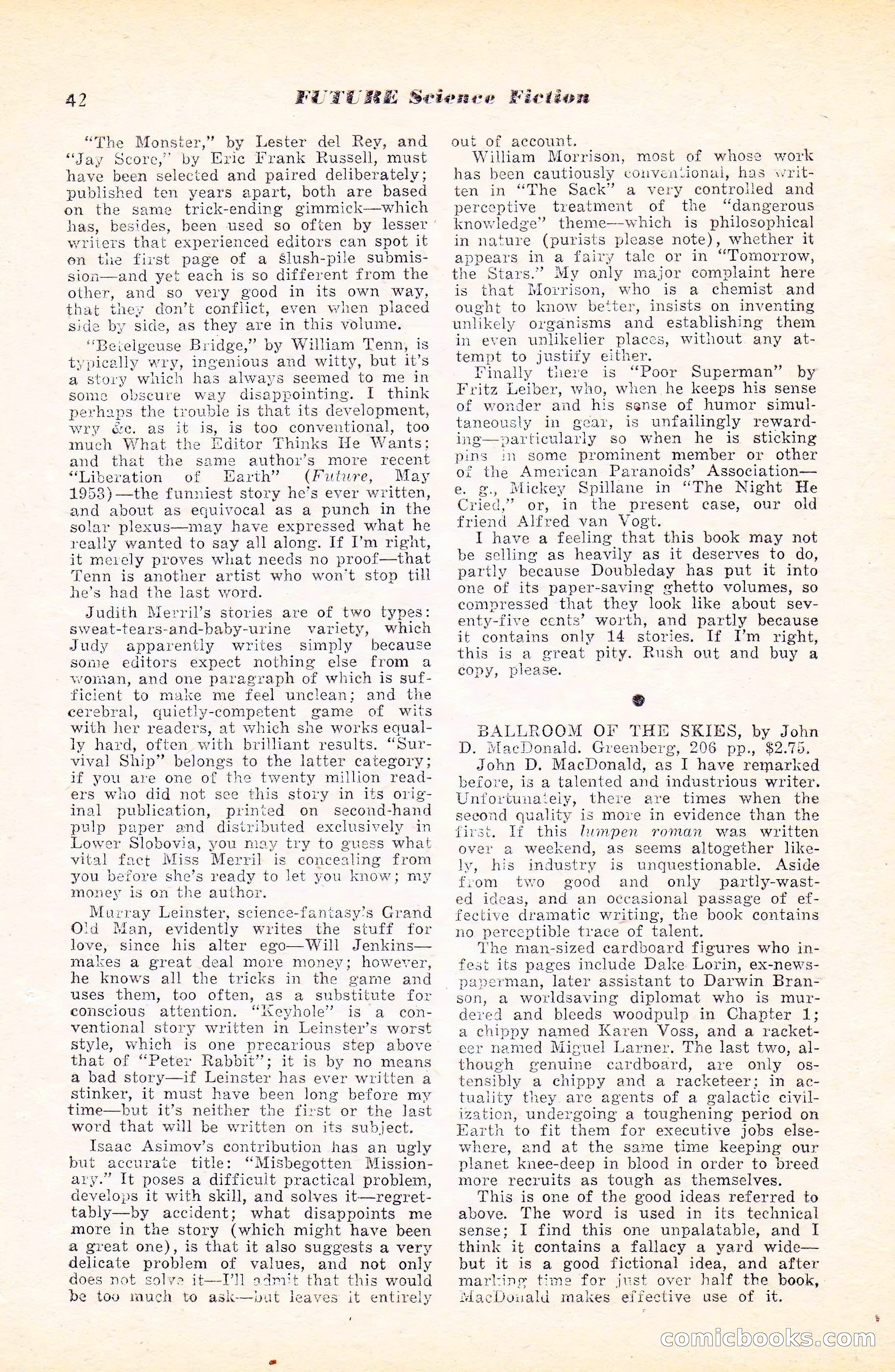 Future Science Fiction, Vol. 4, No. 6 — page 43 of 101