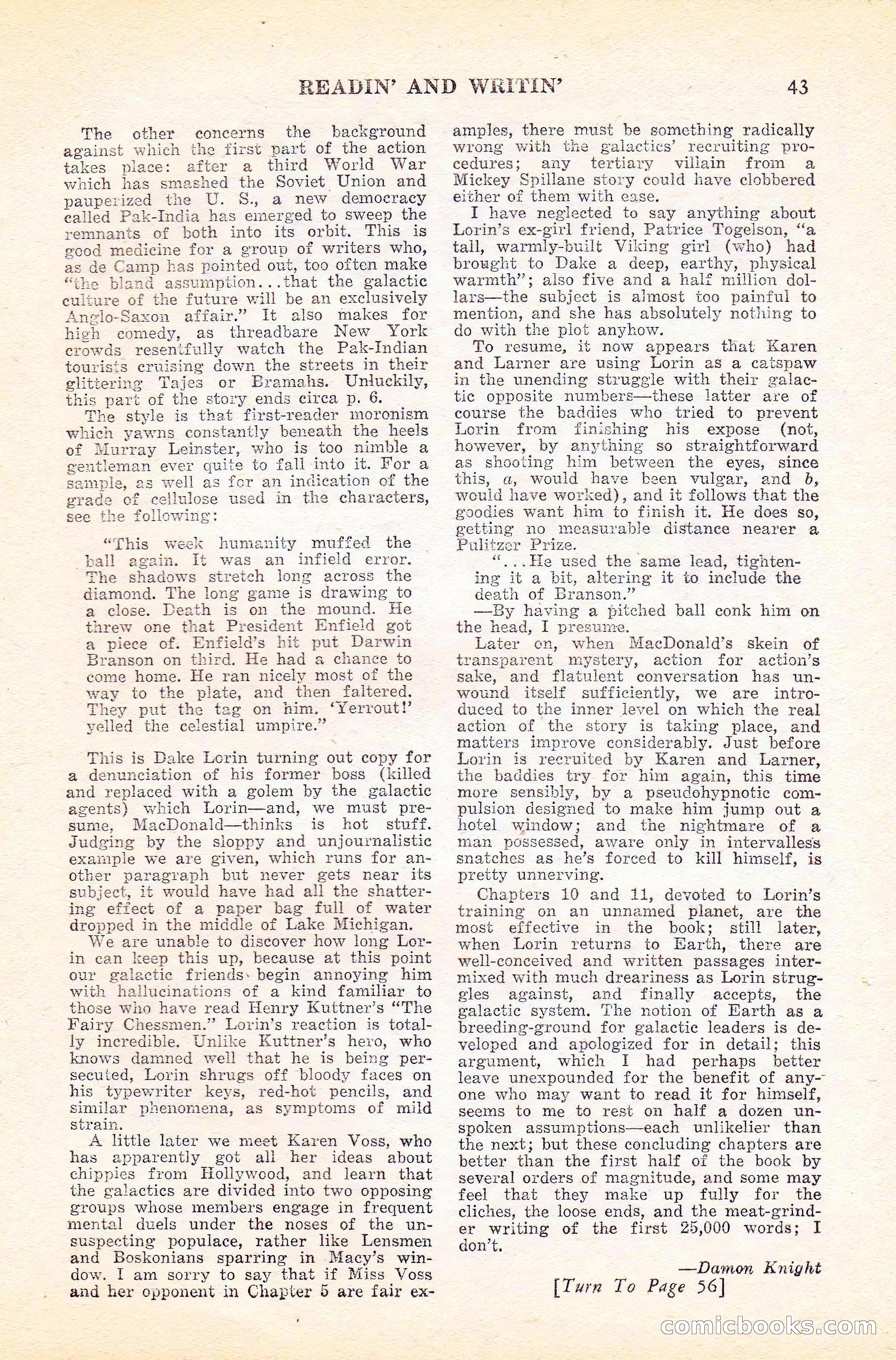 Future Science Fiction, Vol. 4, No. 6 — page 44 of 101