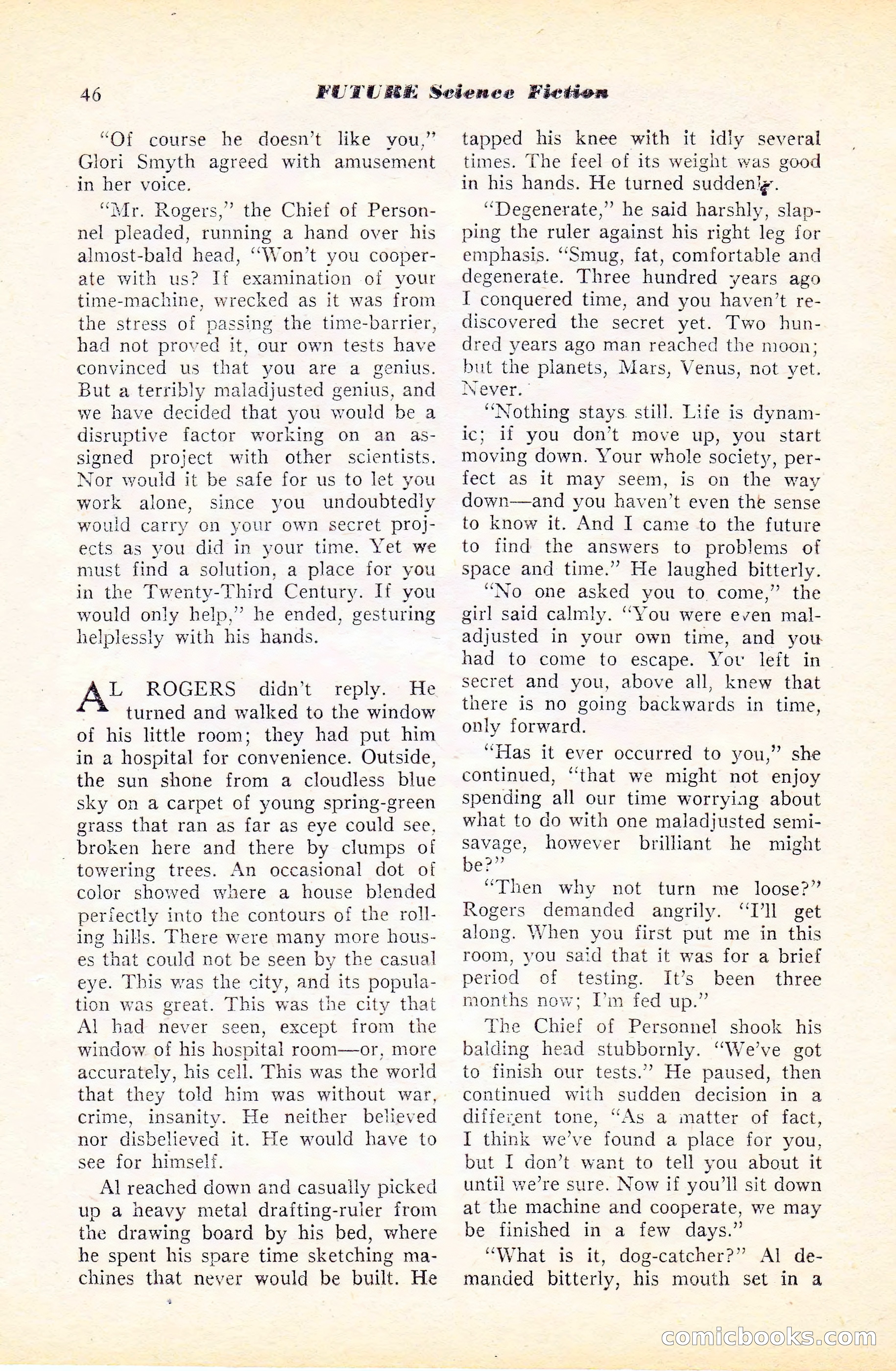 Future Science Fiction, Vol. 4, No. 6 — page 47 of 101