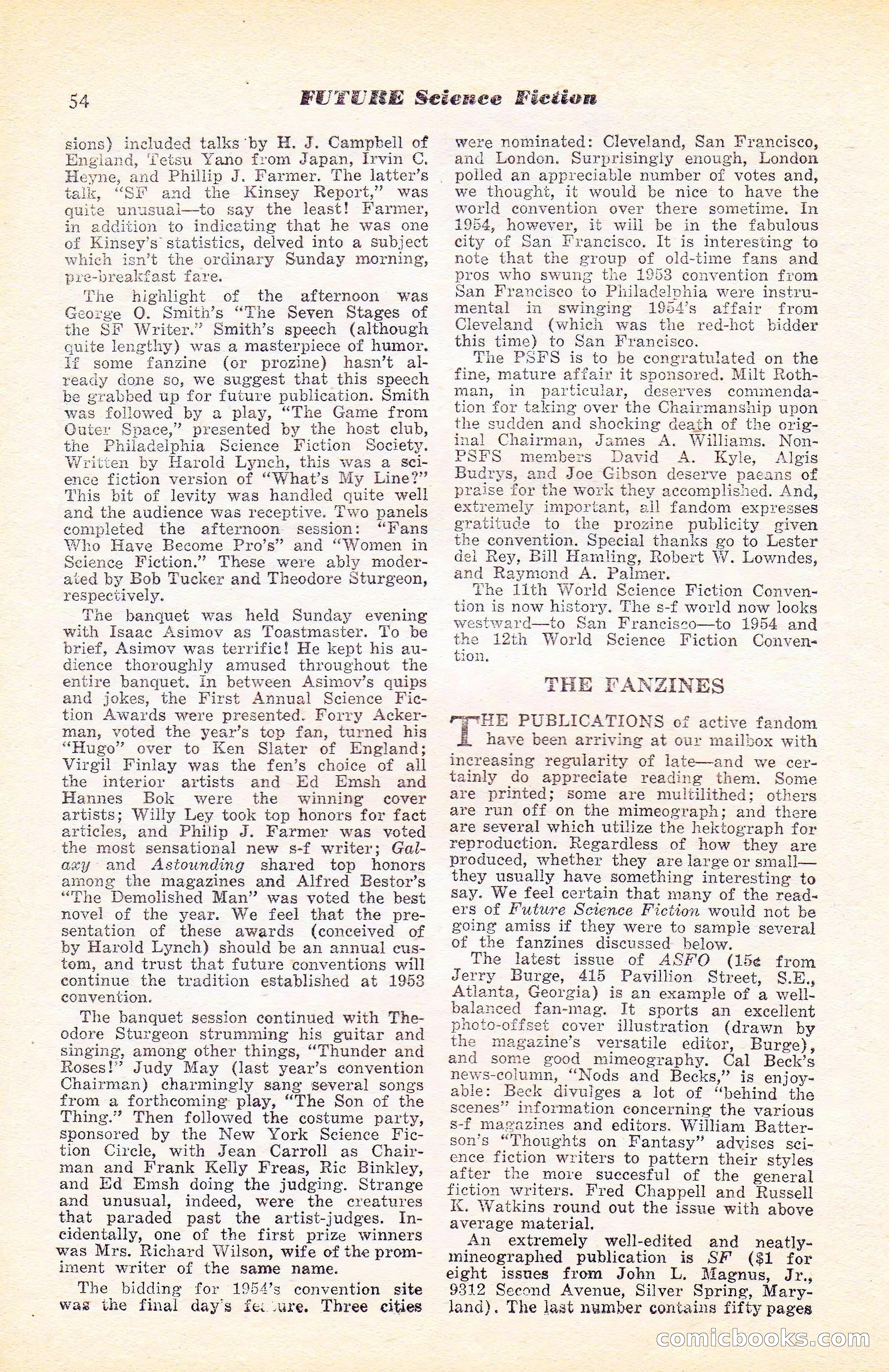 Future Science Fiction, Vol. 4, No. 6 — page 55 of 101
