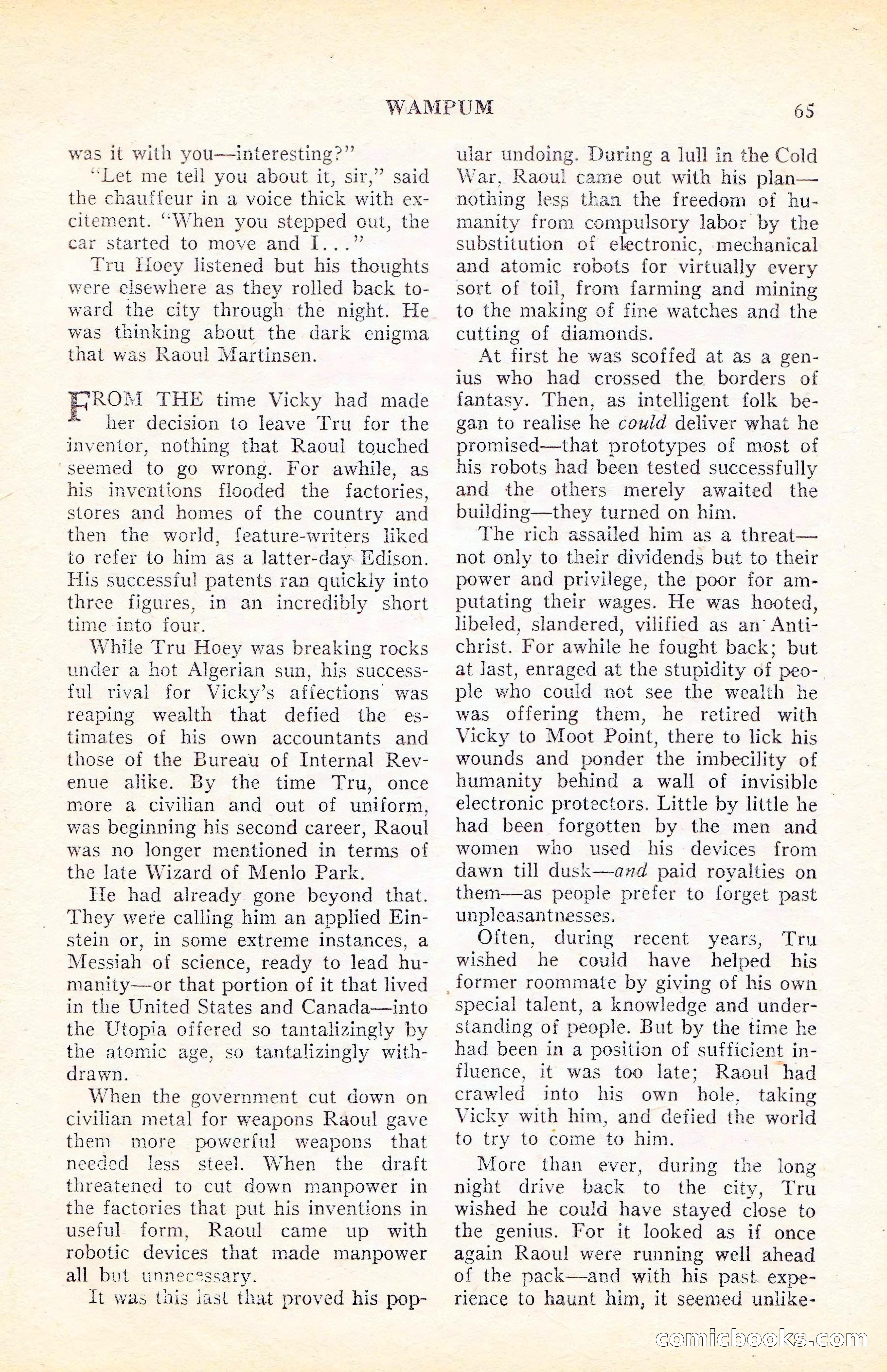 Future Science Fiction, Vol. 4, No. 6 — page 66 of 101