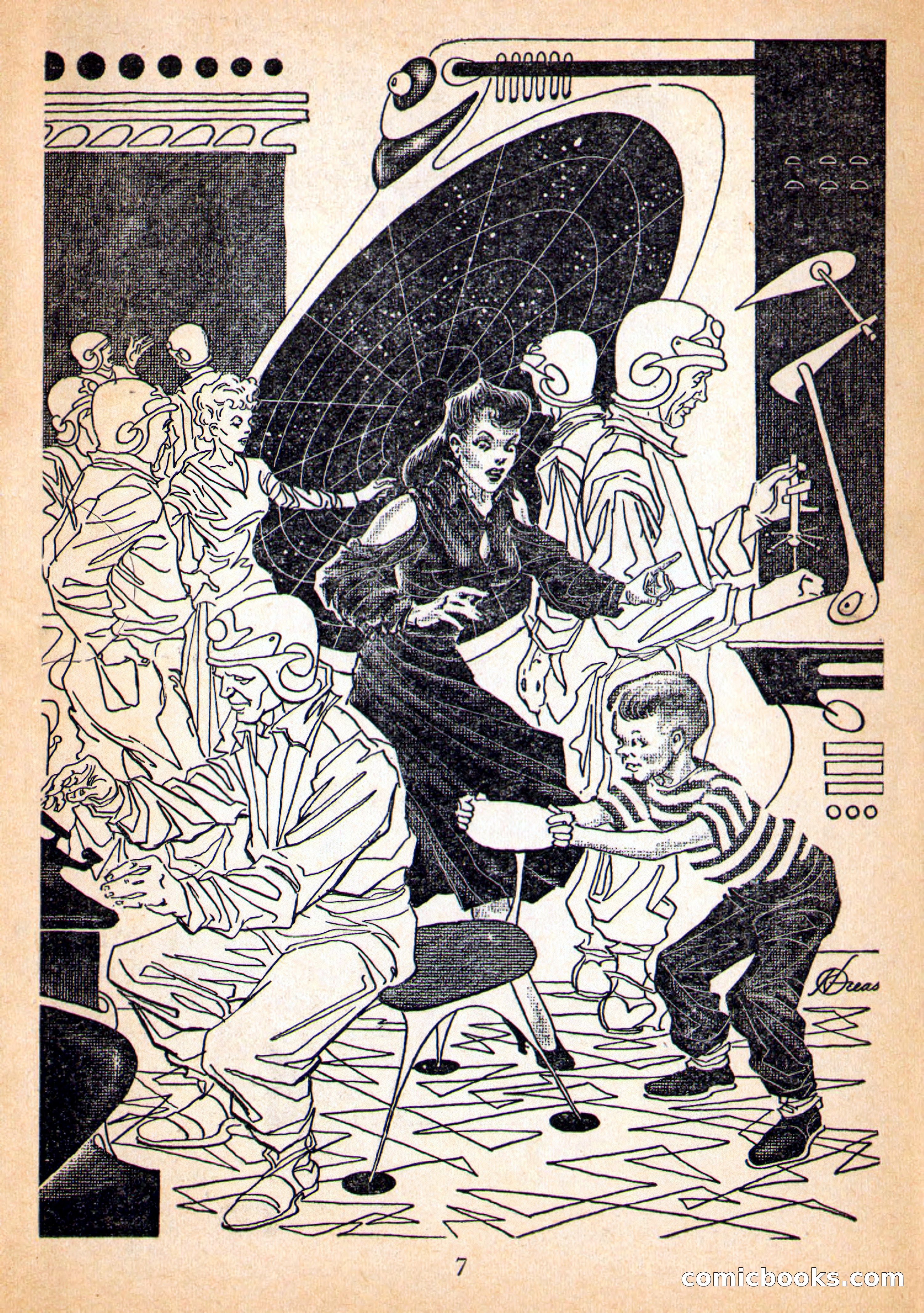 Future Science Fiction, October 1954 — page 7 of 132
