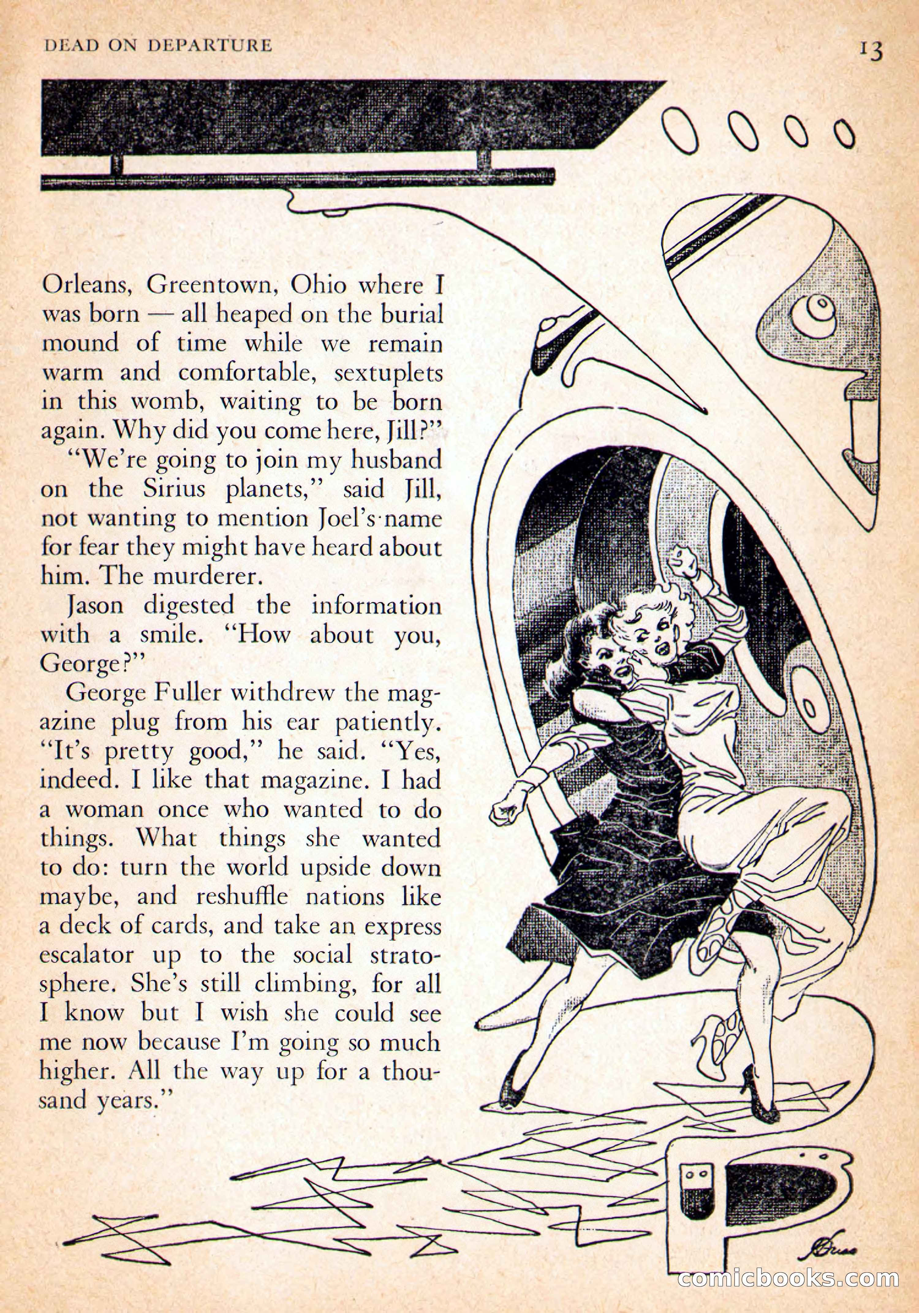 Future Science Fiction, October 1954 — page 13 of 132