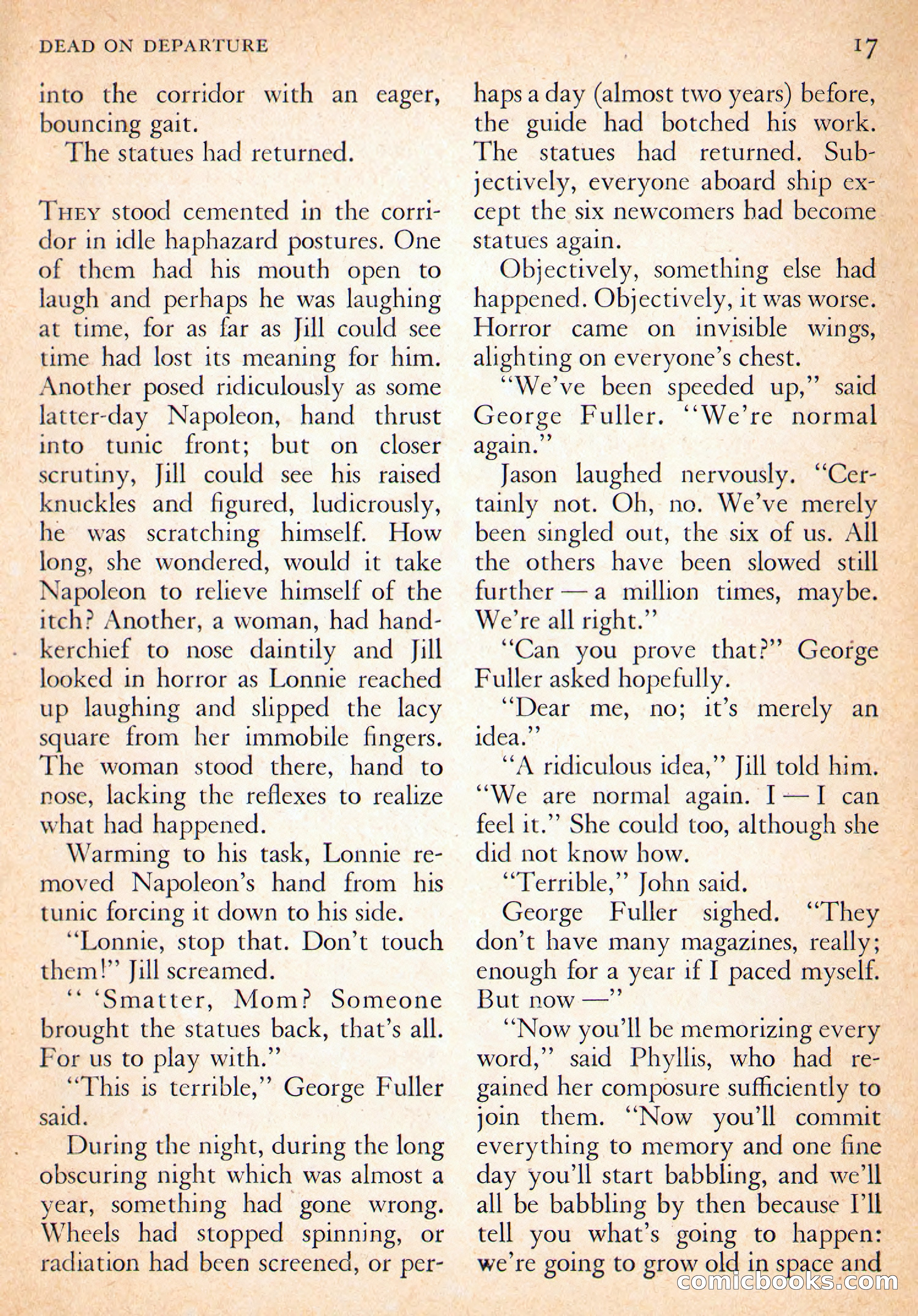 Future Science Fiction, October 1954 — page 17 of 132