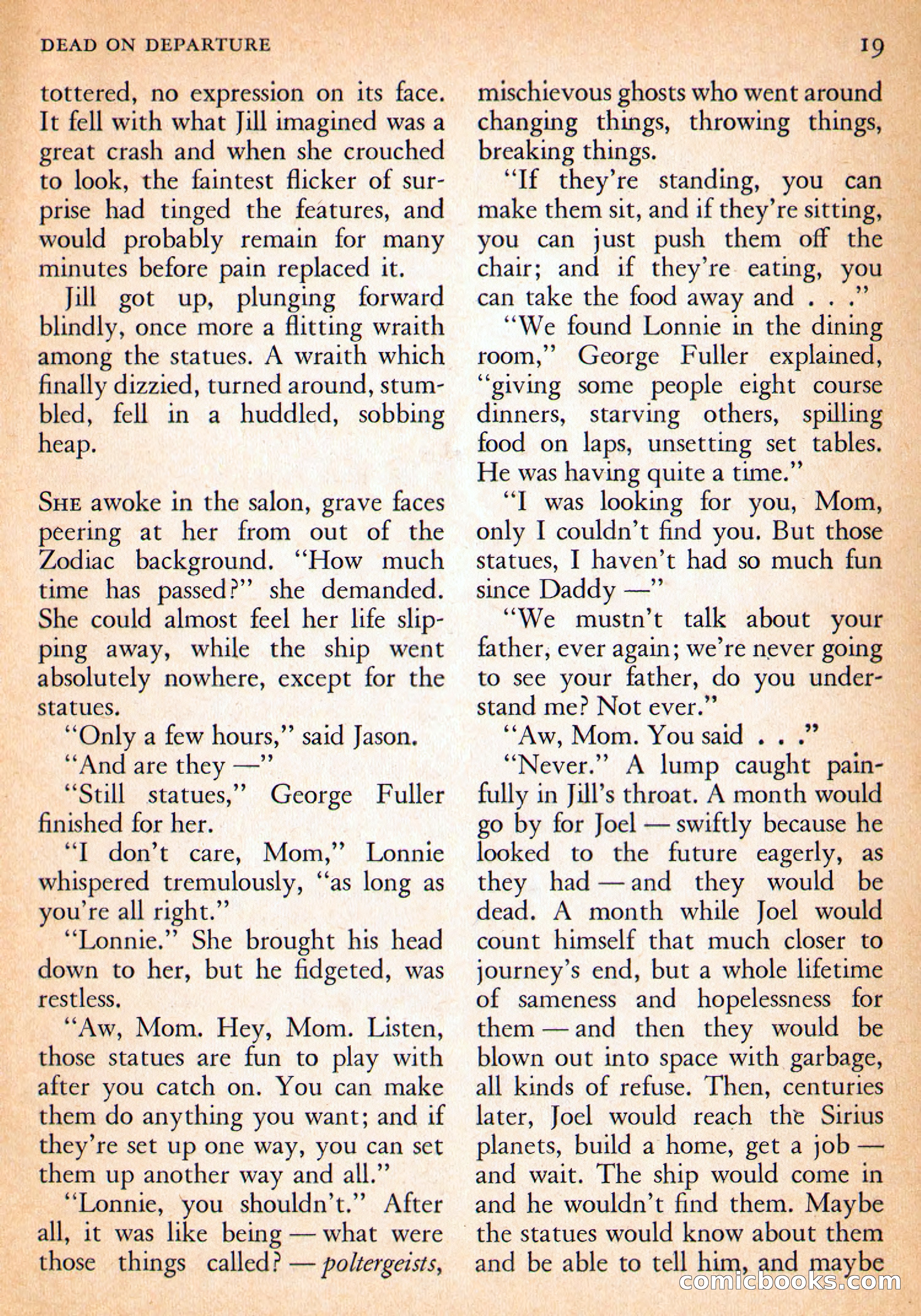 Future Science Fiction, October 1954 — page 19 of 132