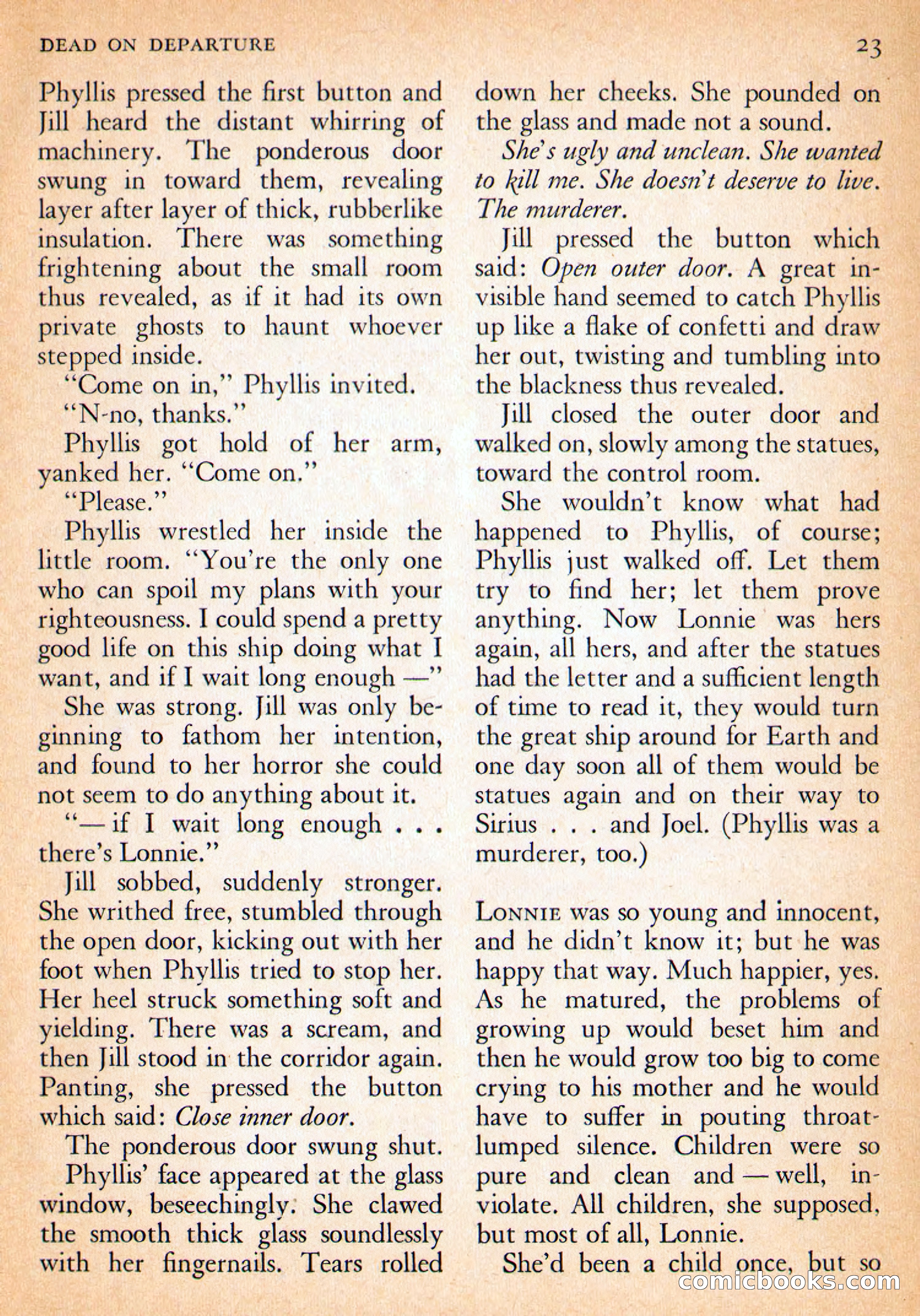 Future Science Fiction, October 1954 — page 23 of 132