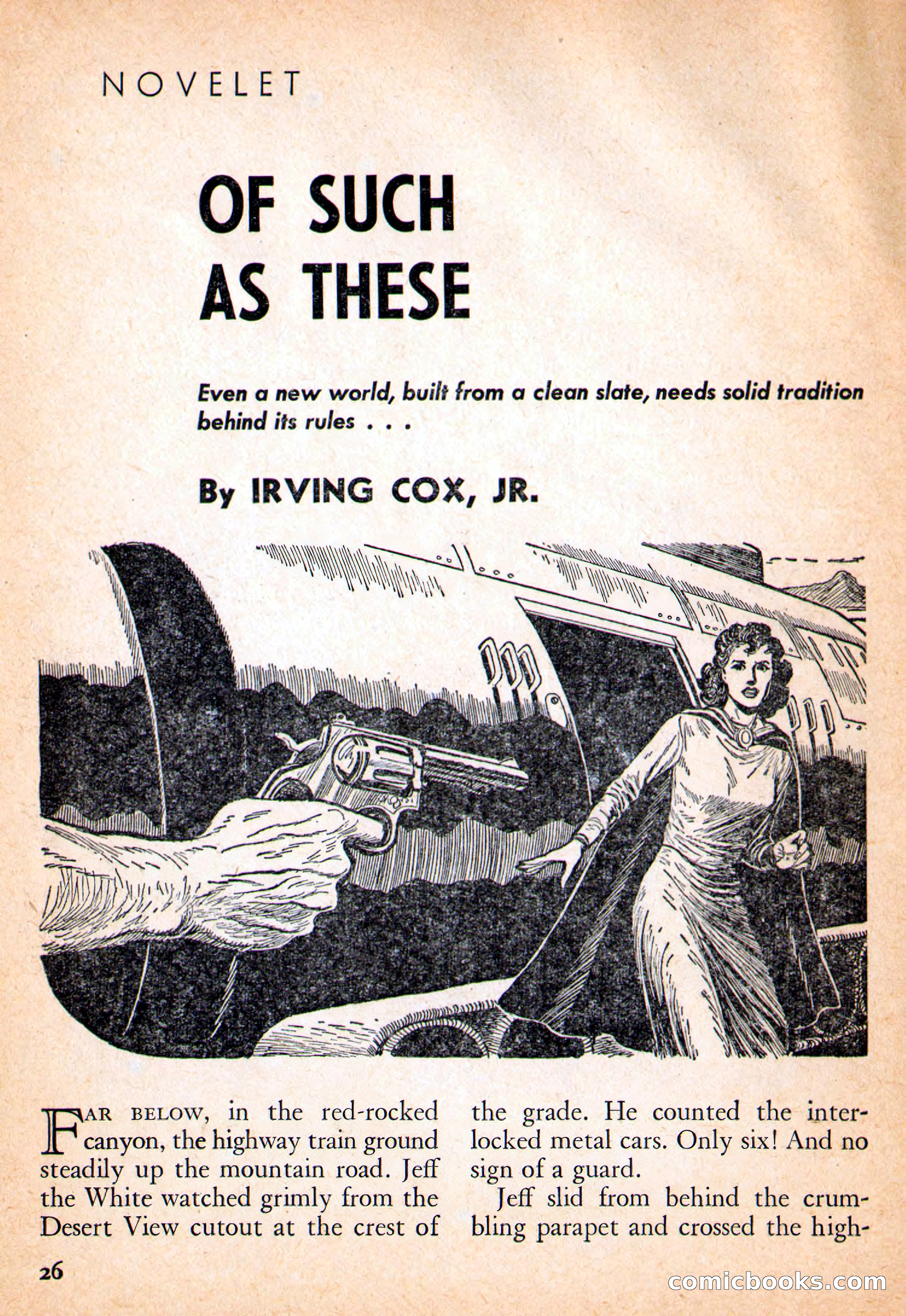Future Science Fiction, October 1954 — page 26 of 132