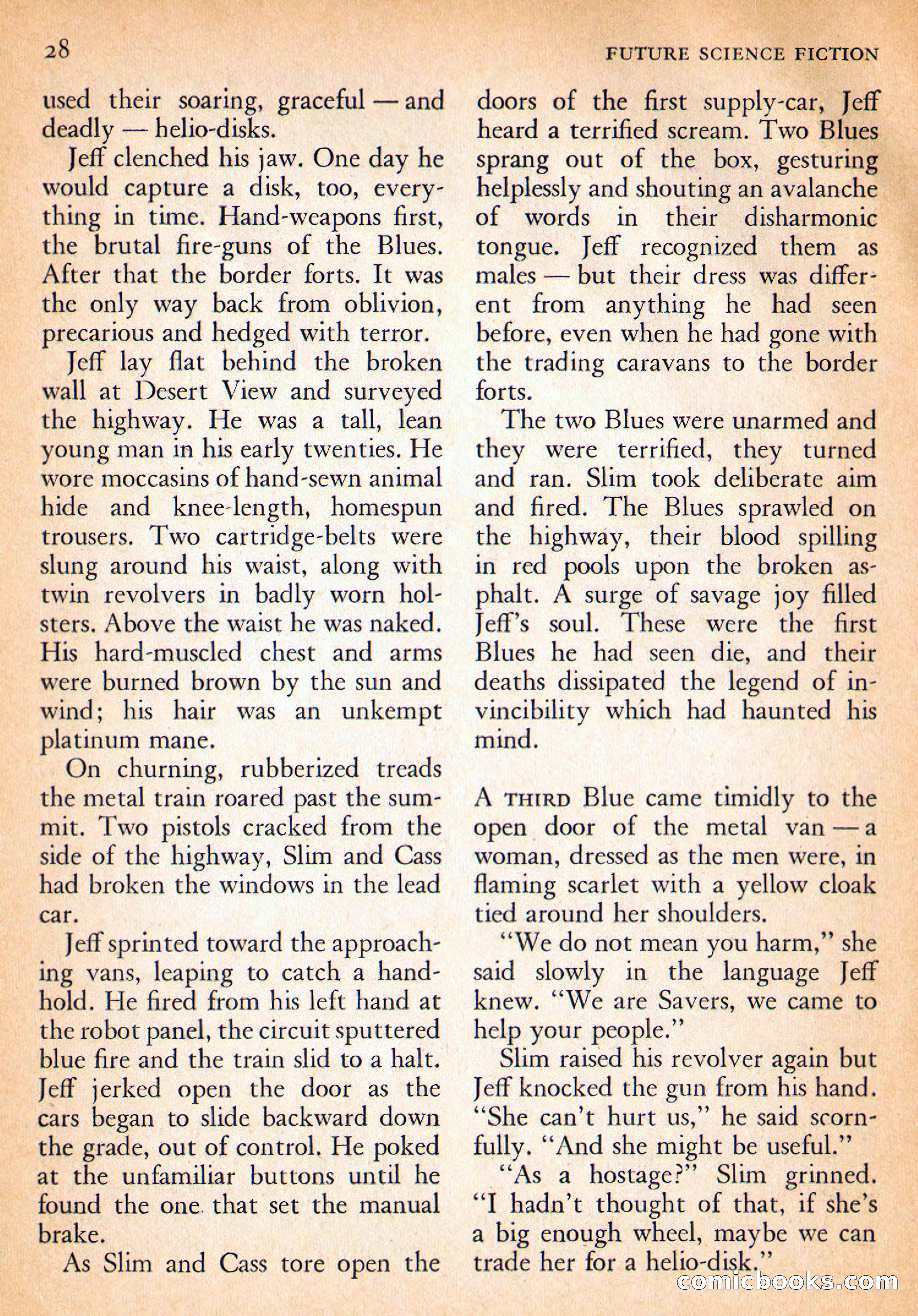 Future Science Fiction, October 1954 — page 28 of 132