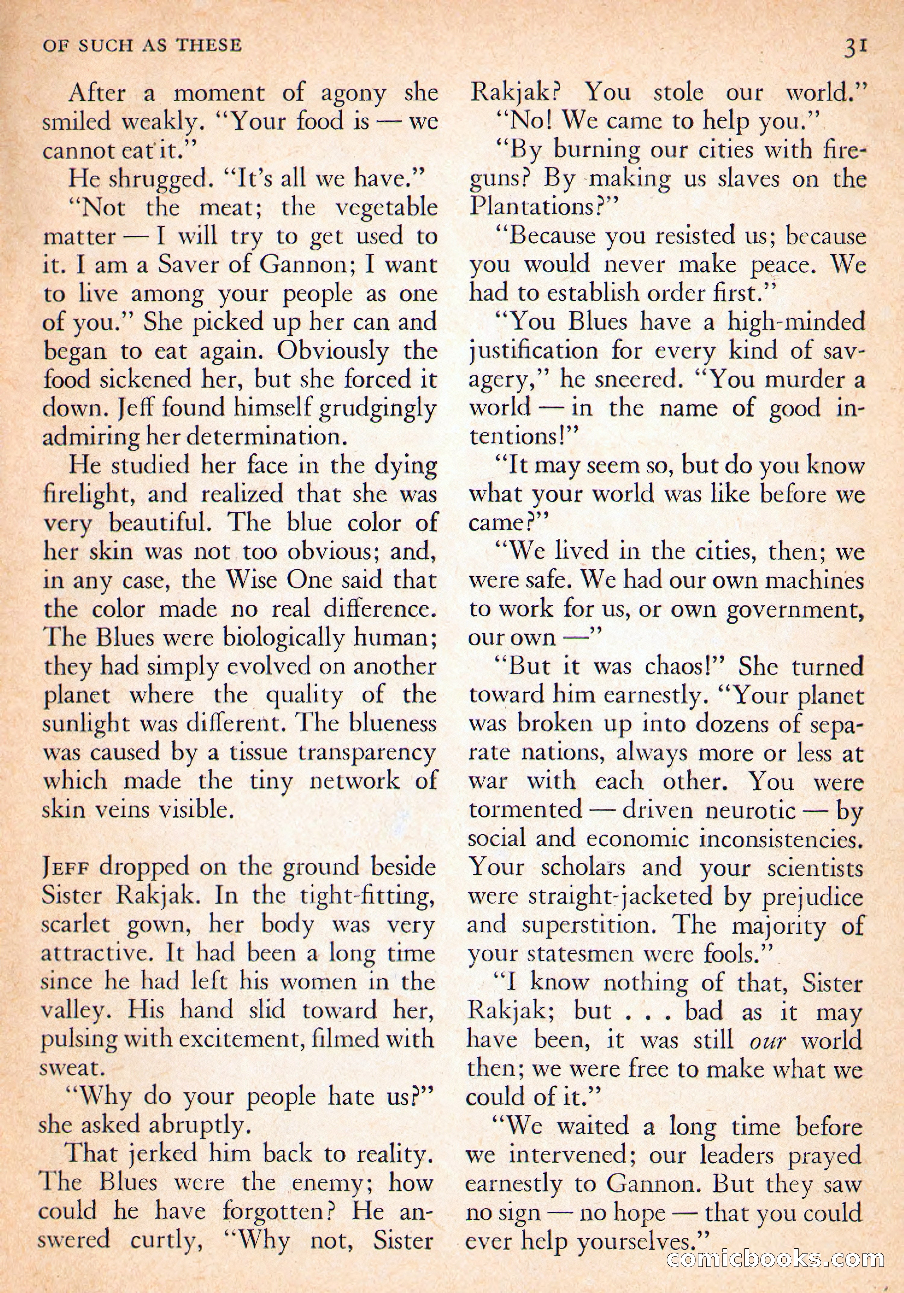 Future Science Fiction, October 1954 — page 31 of 132