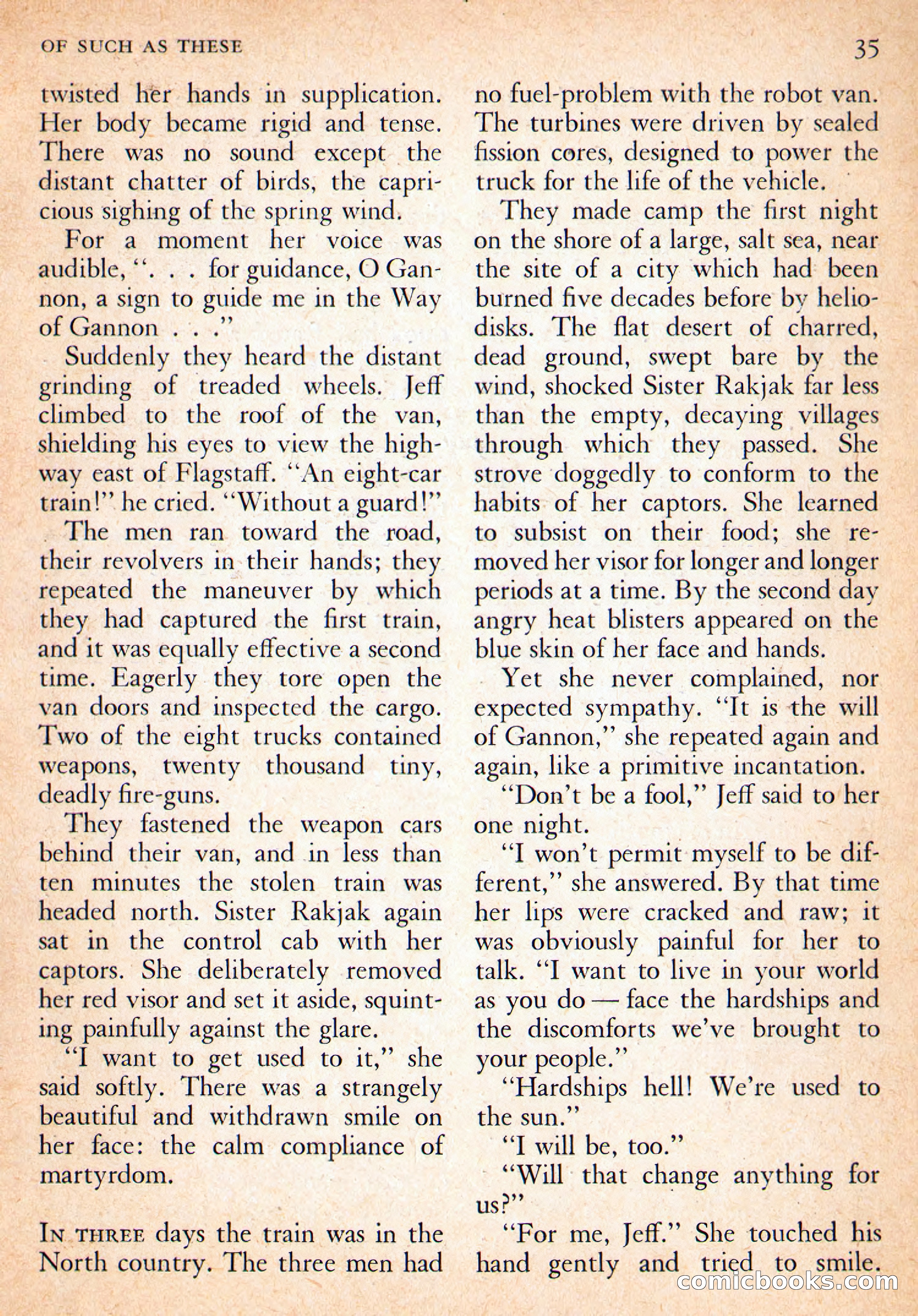 Future Science Fiction, October 1954 — page 35 of 132