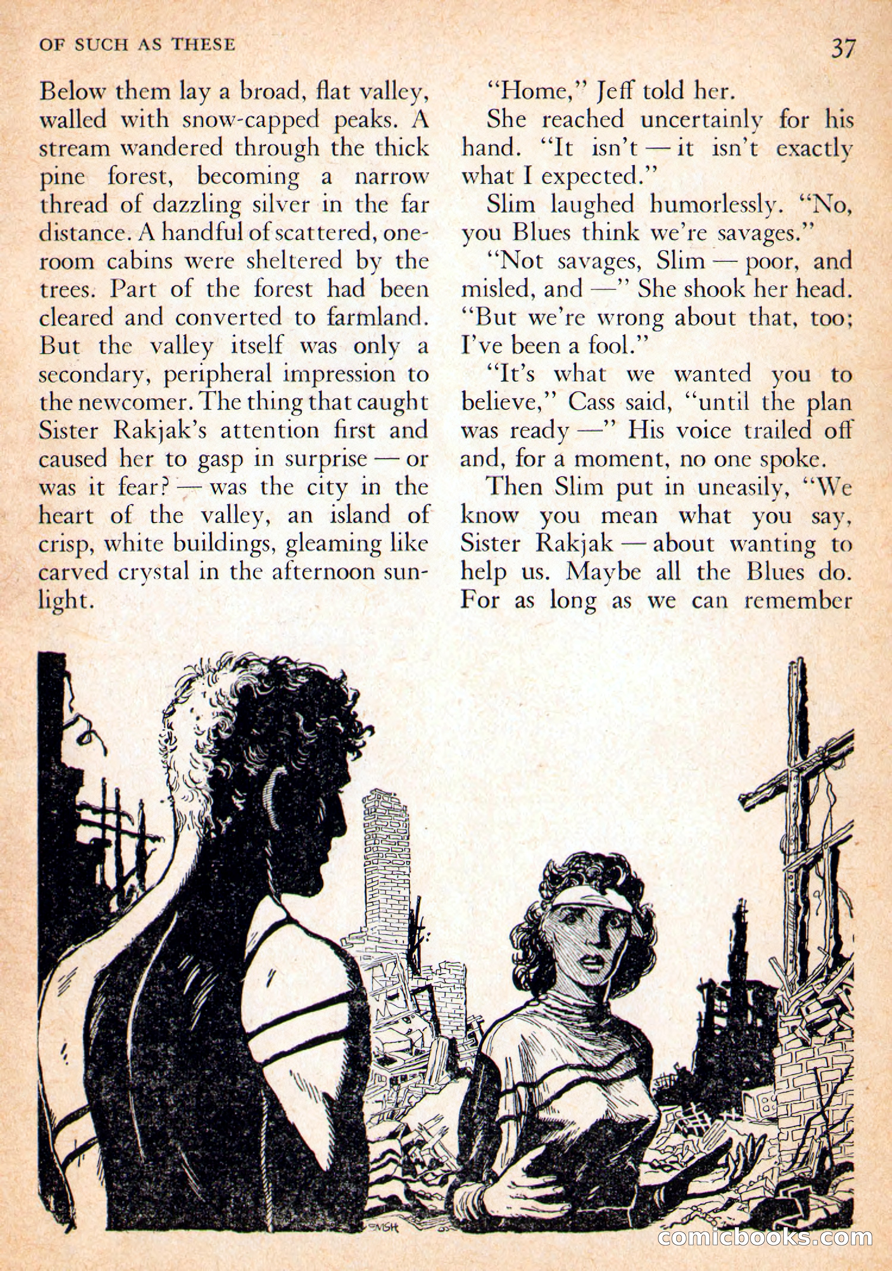 Future Science Fiction, October 1954 — page 37 of 132