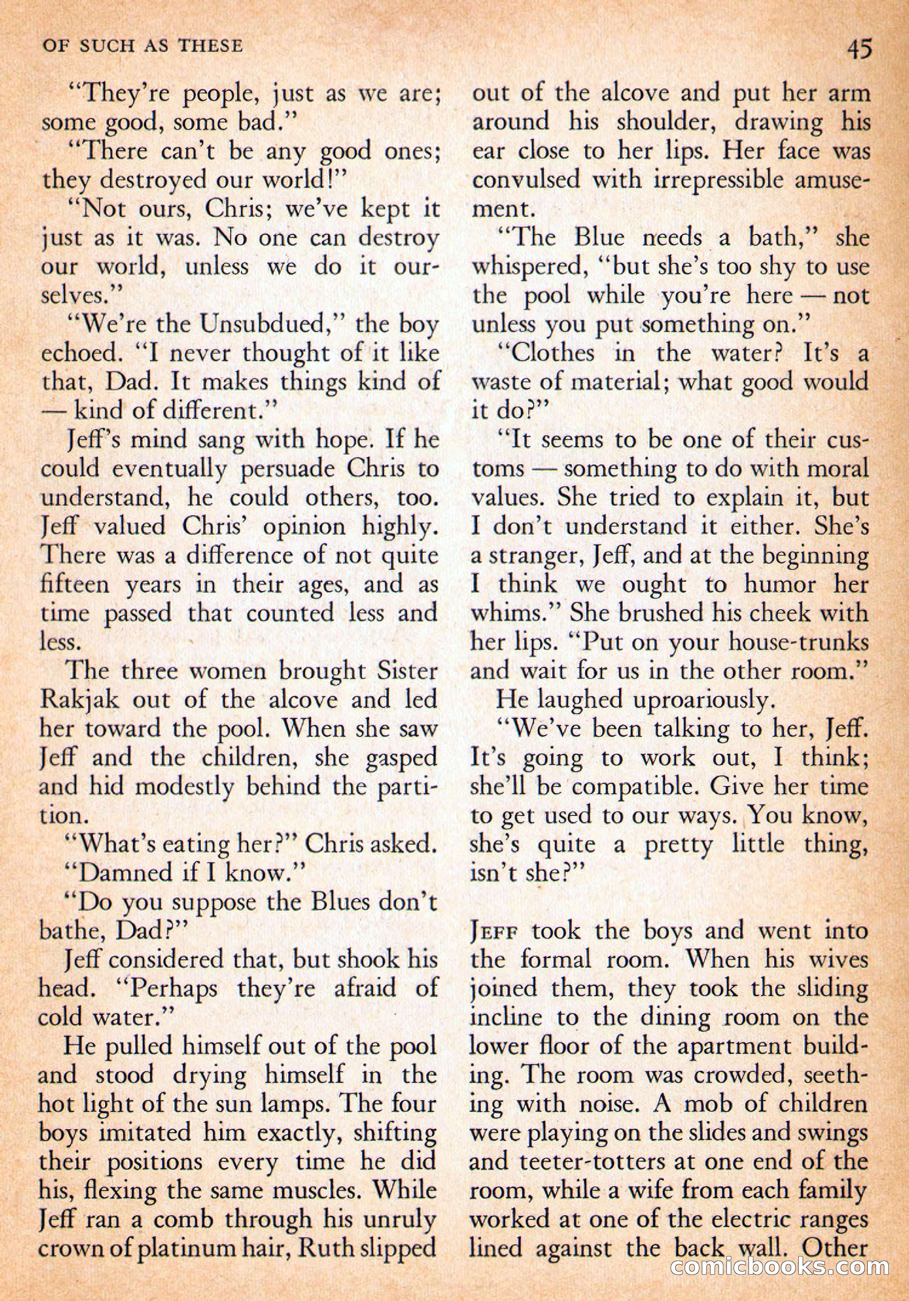 Future Science Fiction, October 1954 — page 45 of 132