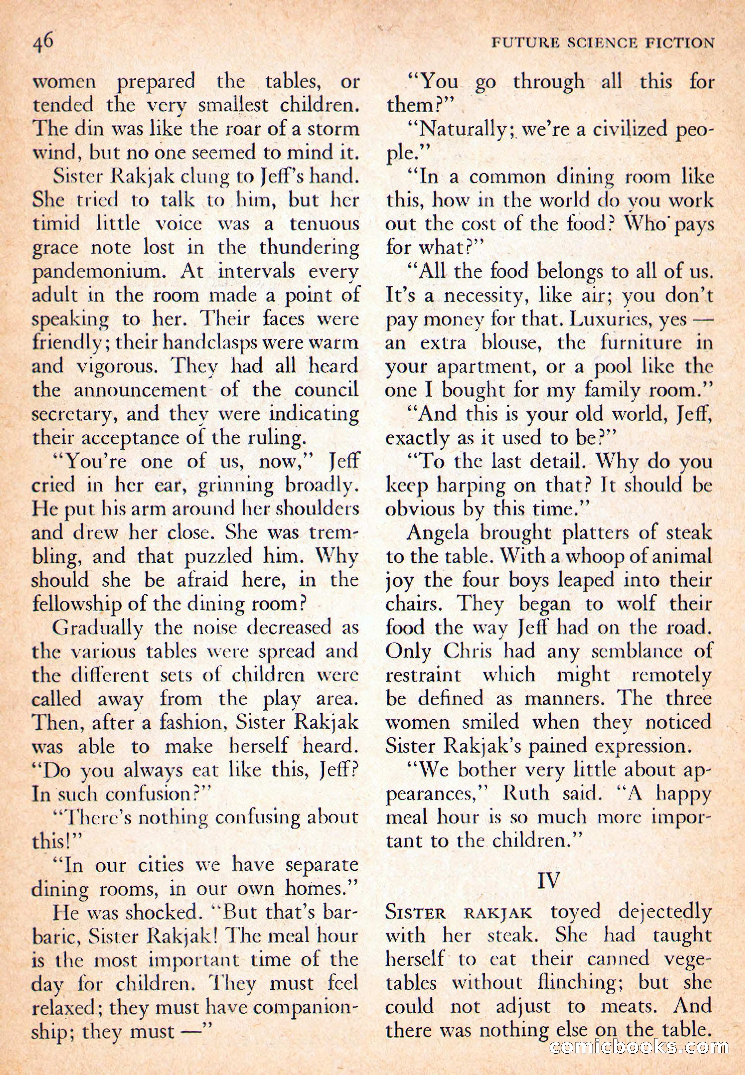 Future Science Fiction, October 1954 — page 46 of 132