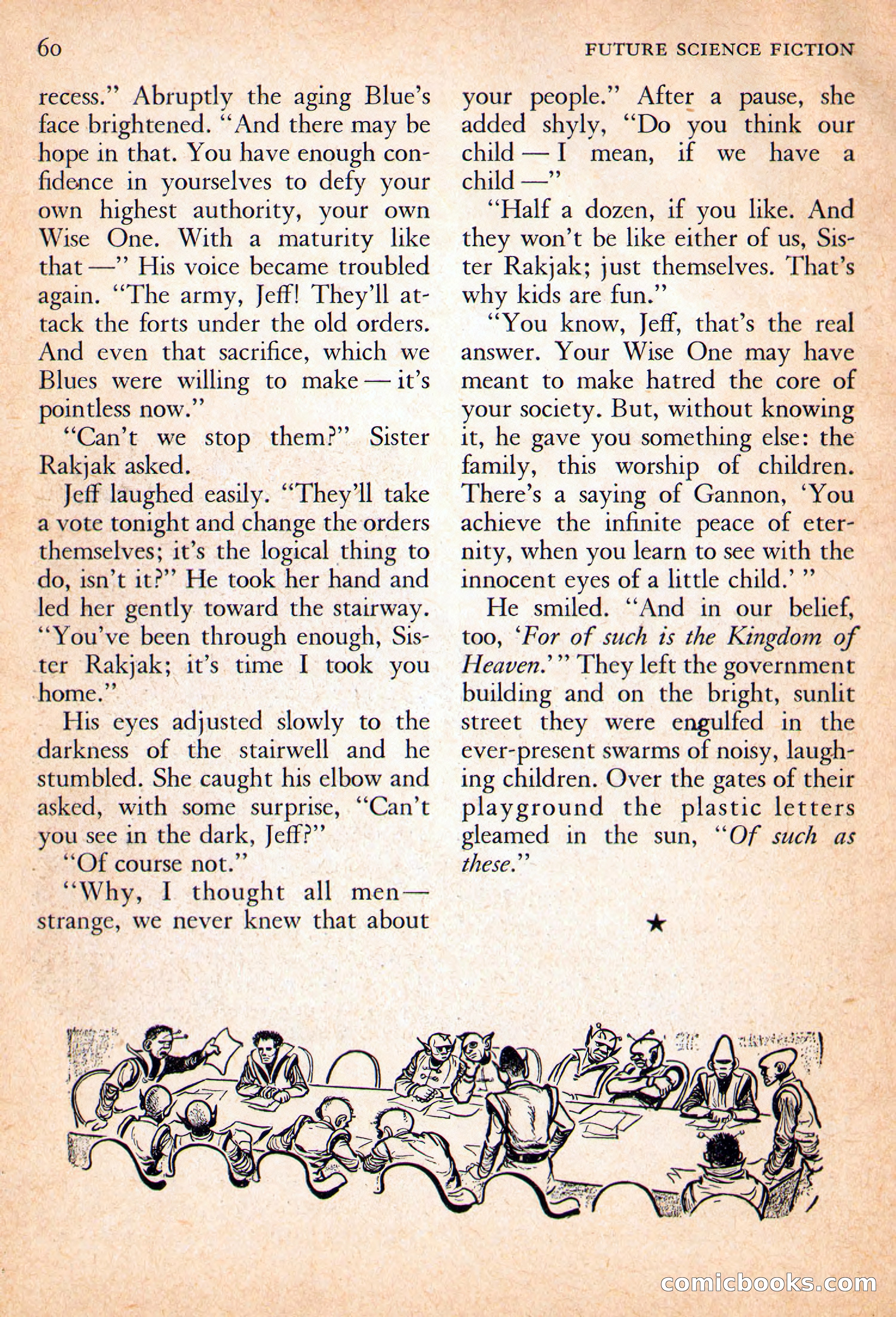 Future Science Fiction, October 1954 — page 60 of 132