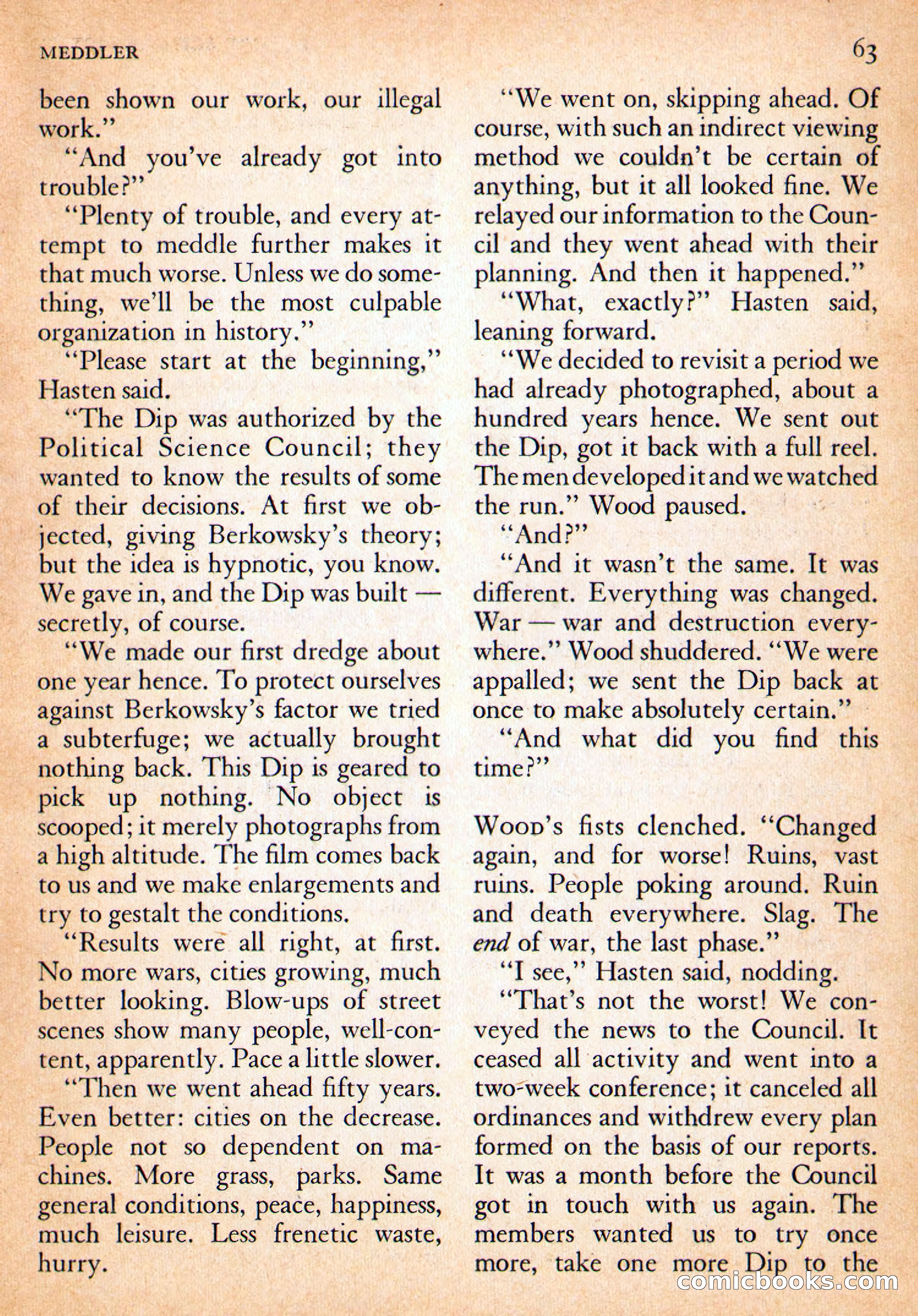 Future Science Fiction, October 1954 — page 63 of 132
