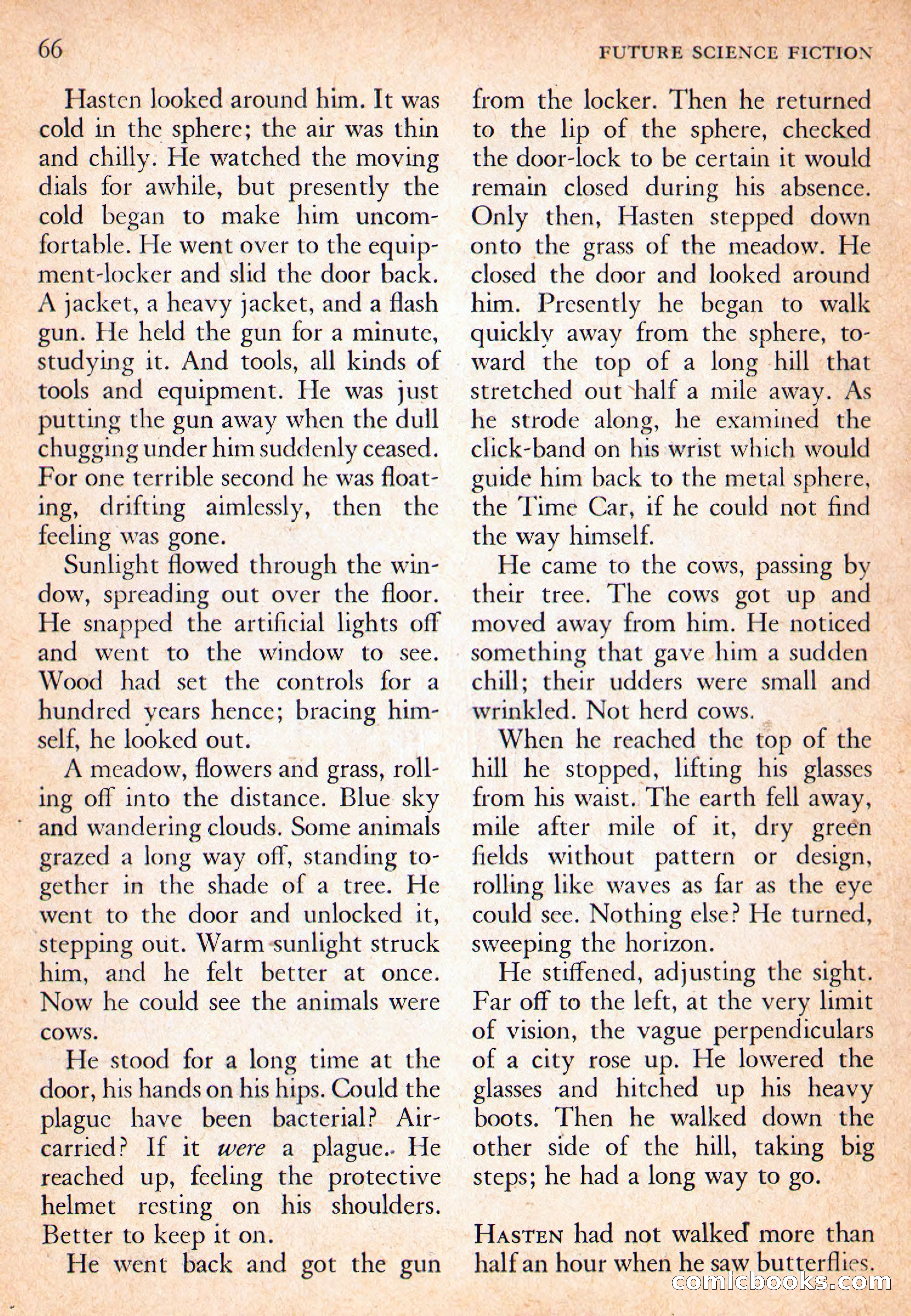 Future Science Fiction, October 1954 — page 66 of 132