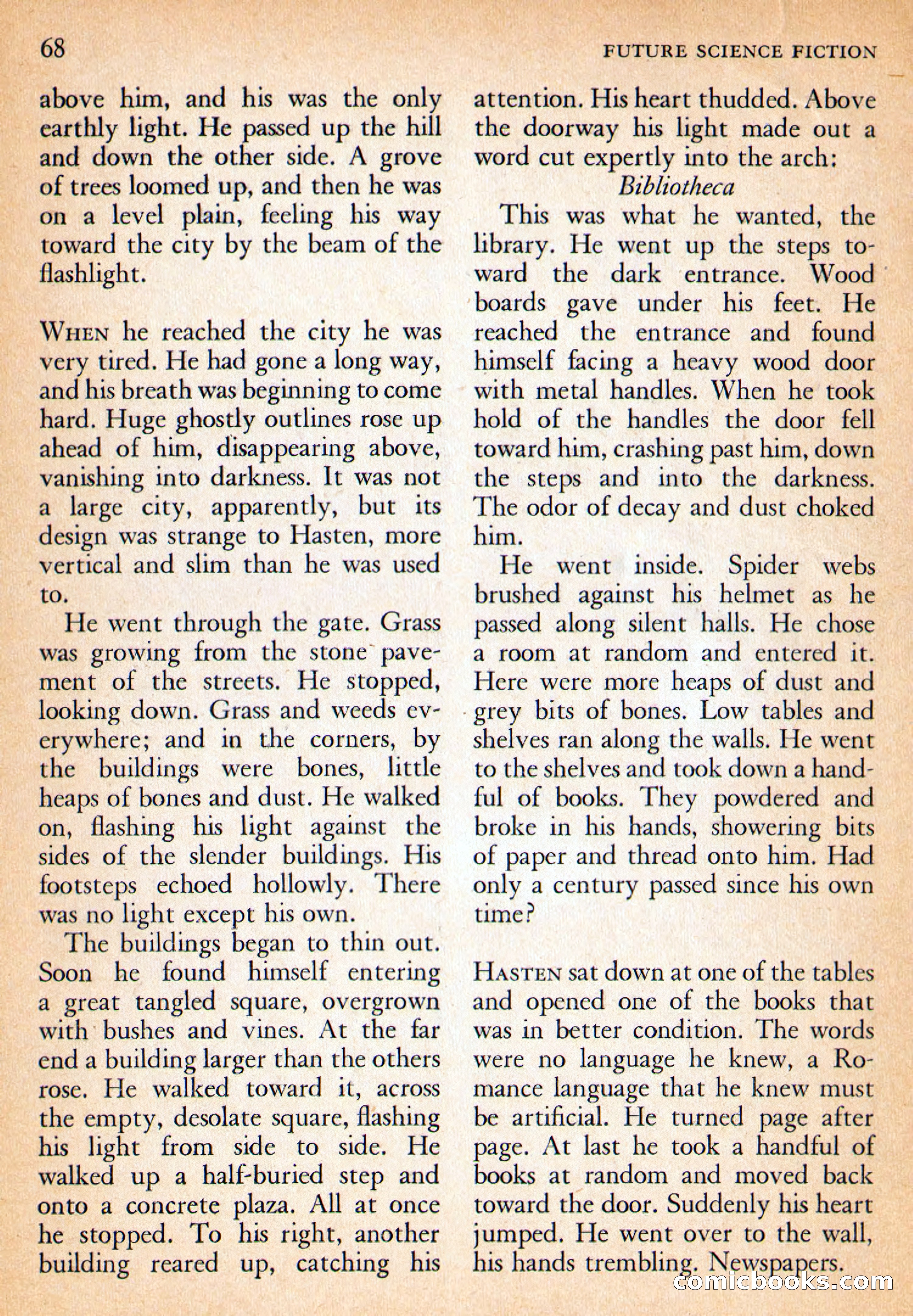 Future Science Fiction, October 1954 — page 68 of 132