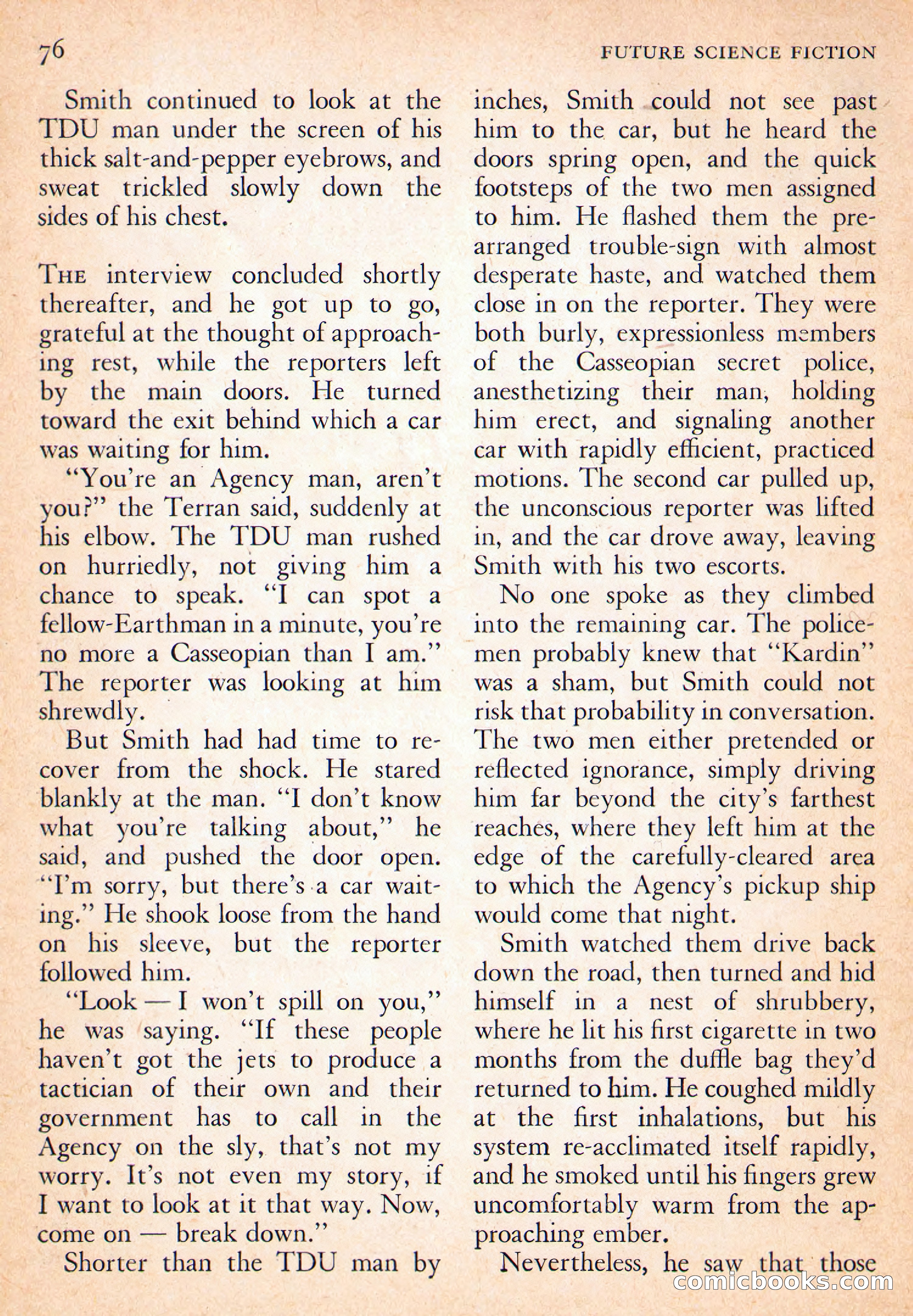 Future Science Fiction, October 1954 — page 76 of 132