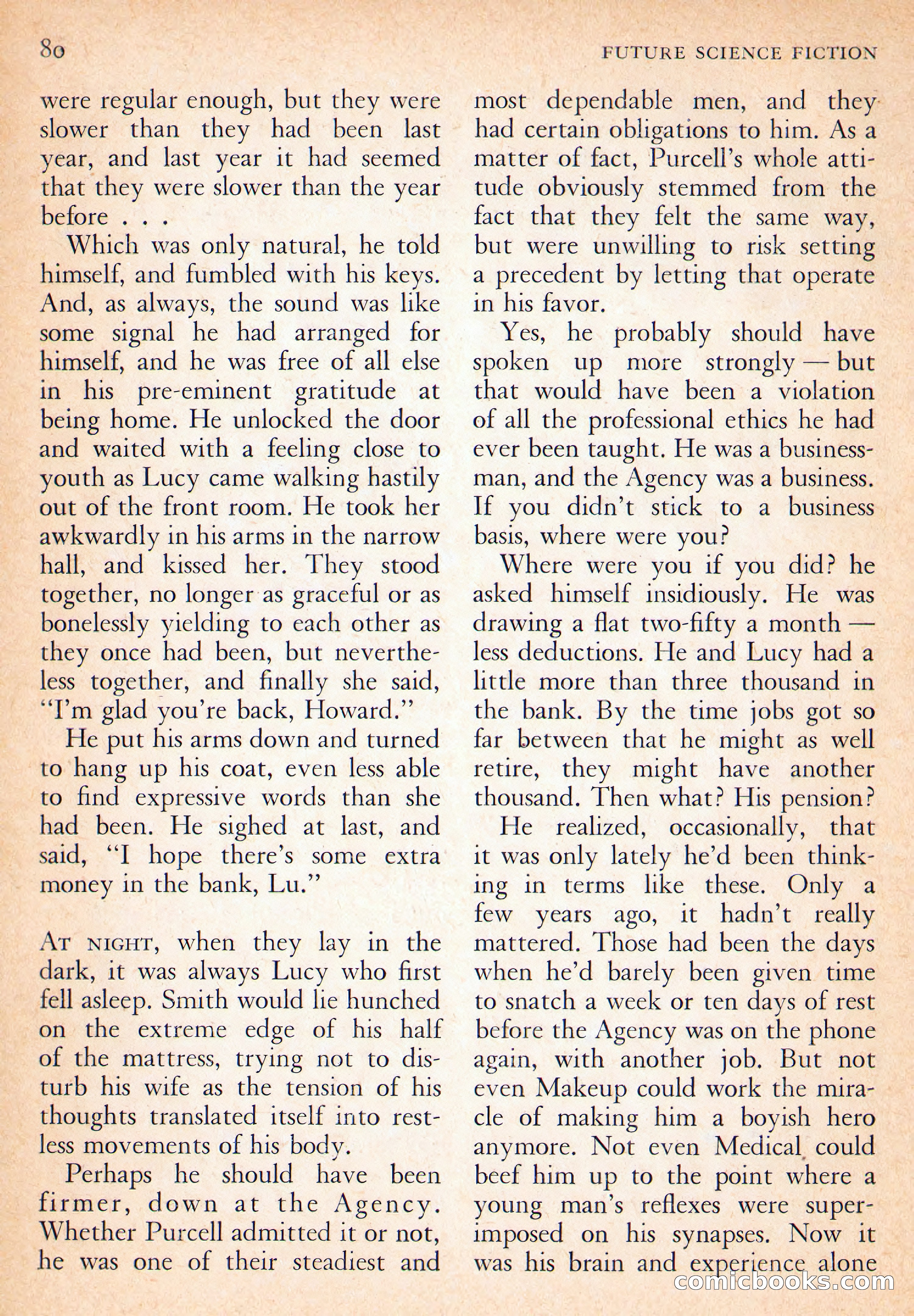 Future Science Fiction, October 1954 — page 80 of 132