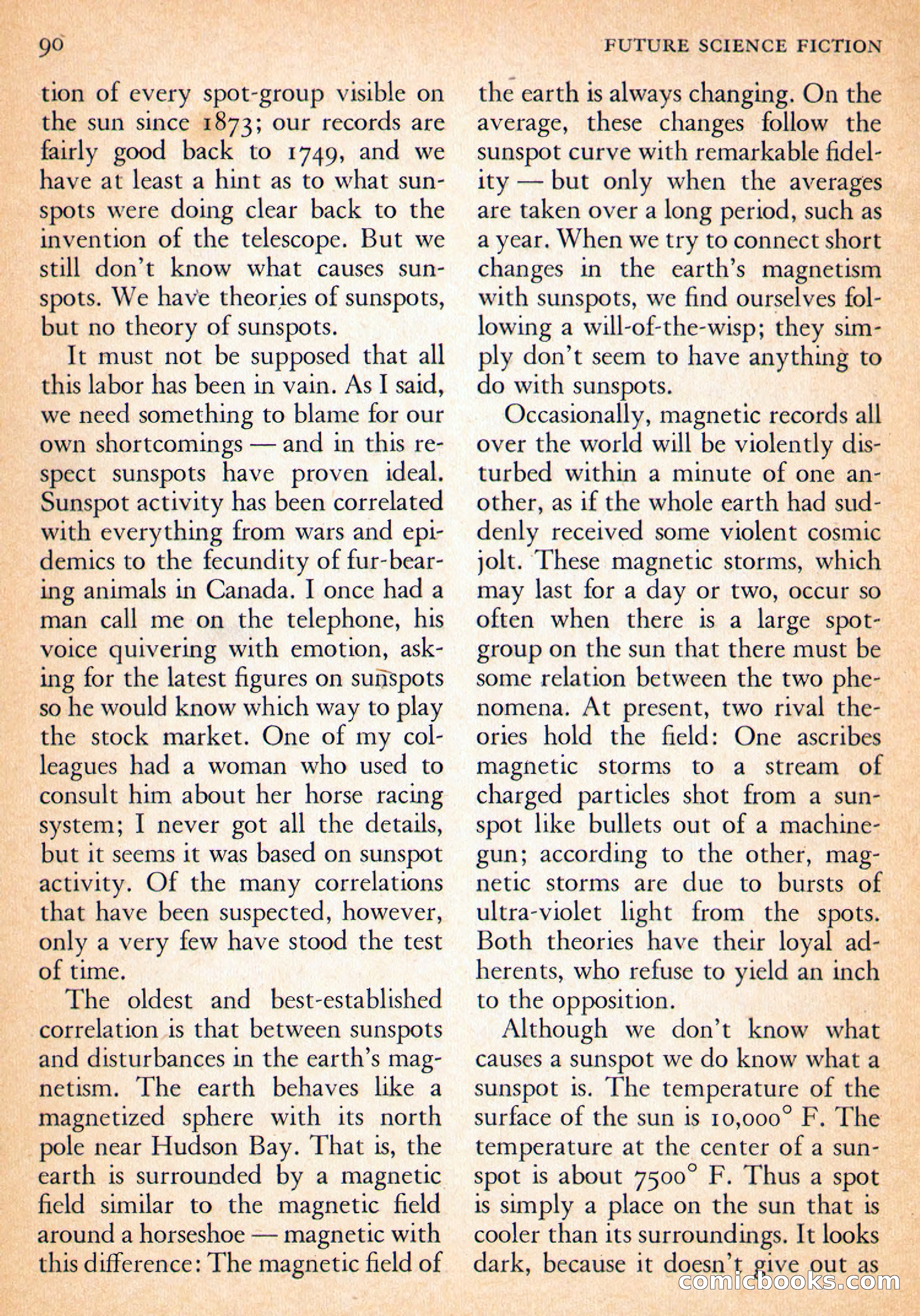 Future Science Fiction, October 1954 — page 90 of 132