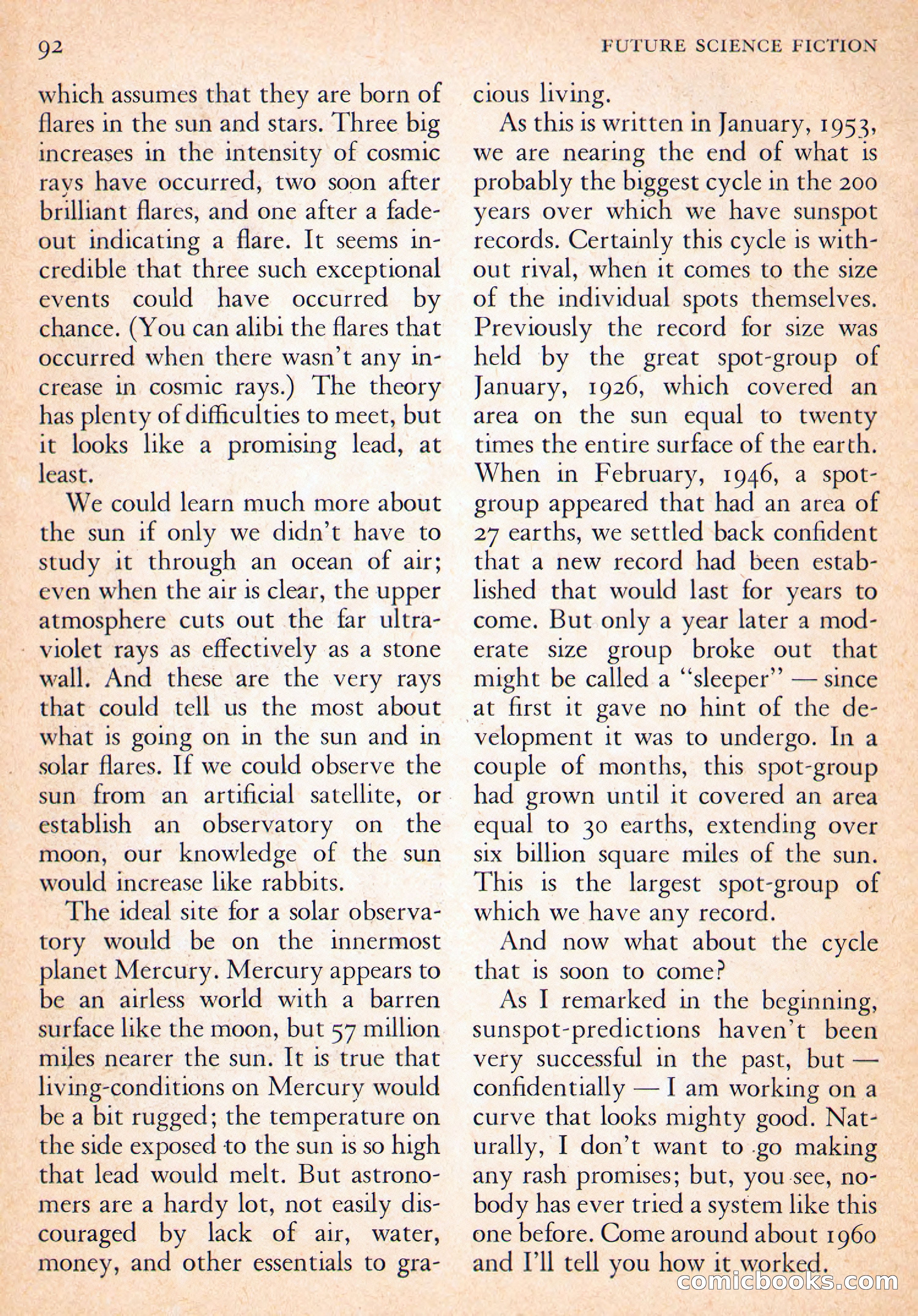 Future Science Fiction, October 1954 — page 92 of 132