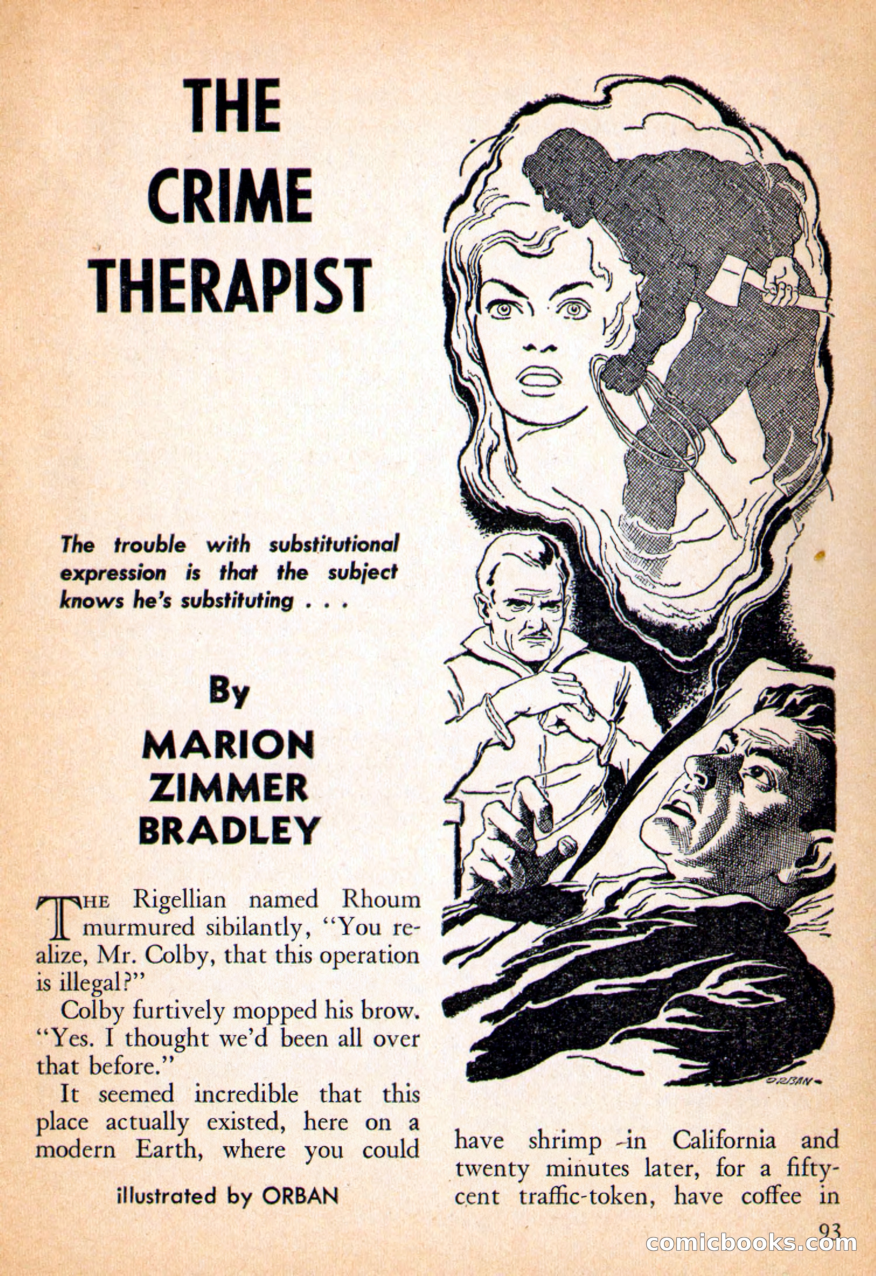 Future Science Fiction, October 1954 — page 93 of 132