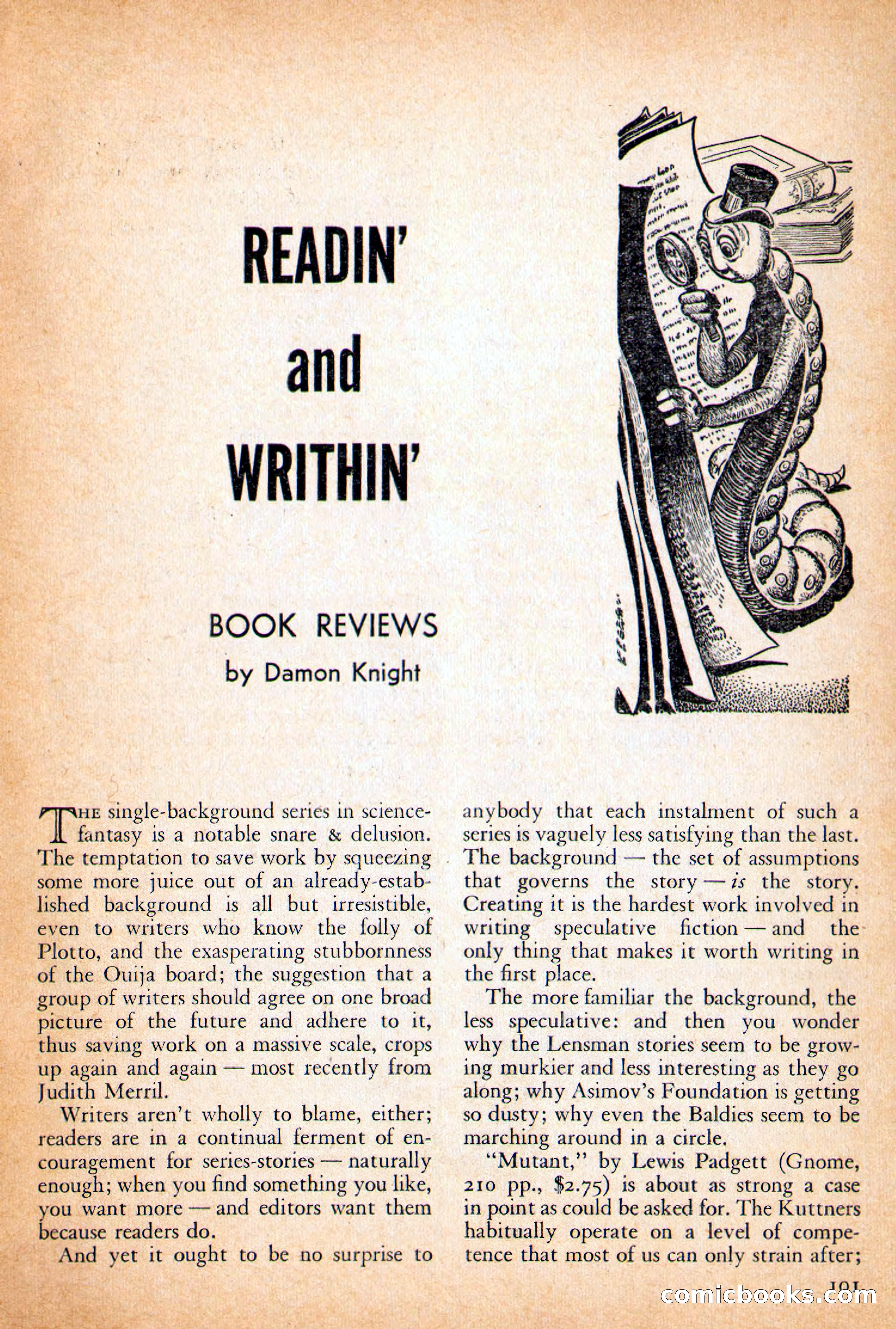 Future Science Fiction, October 1954 — page 101 of 132