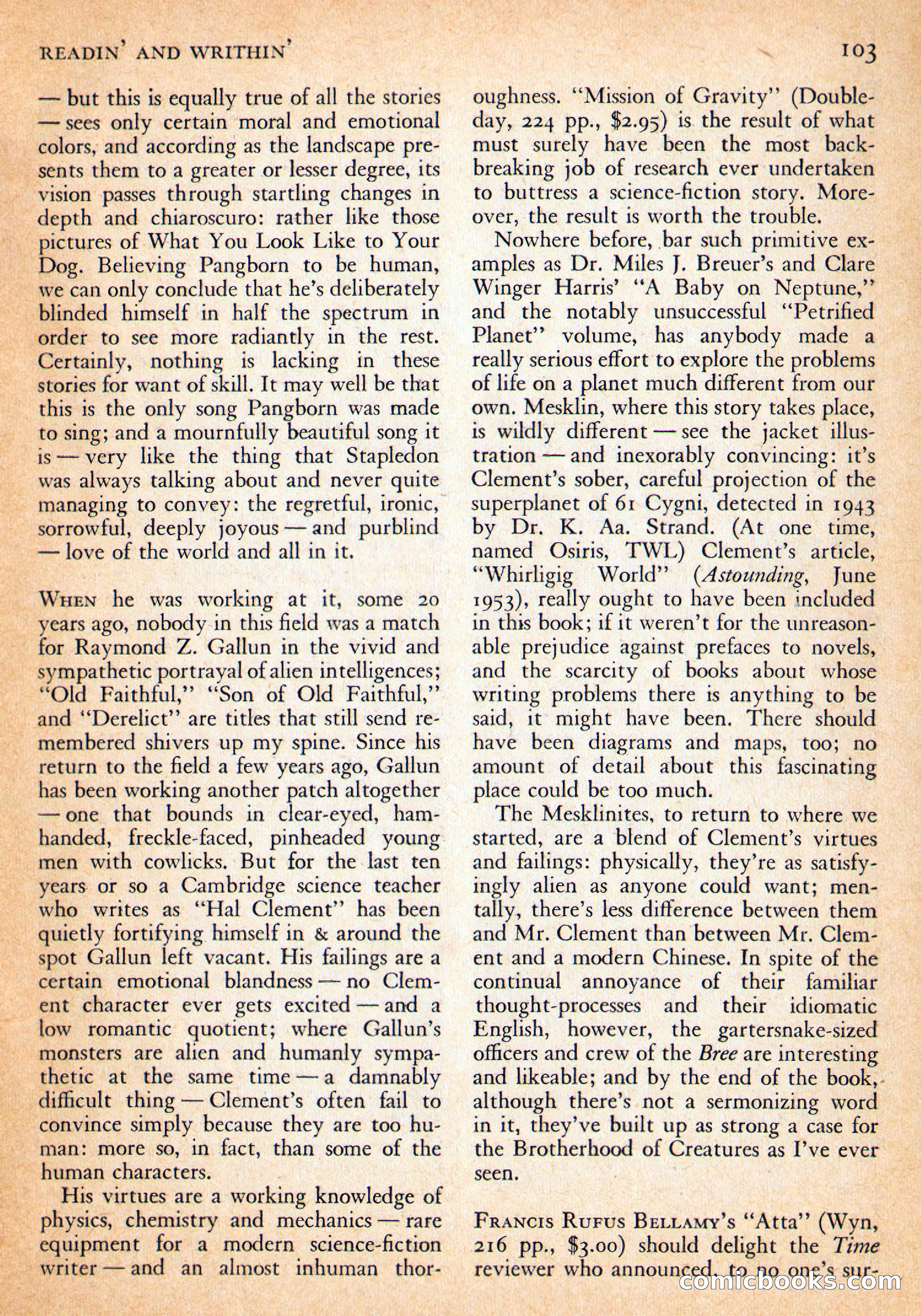 Future Science Fiction, October 1954 — page 103 of 132