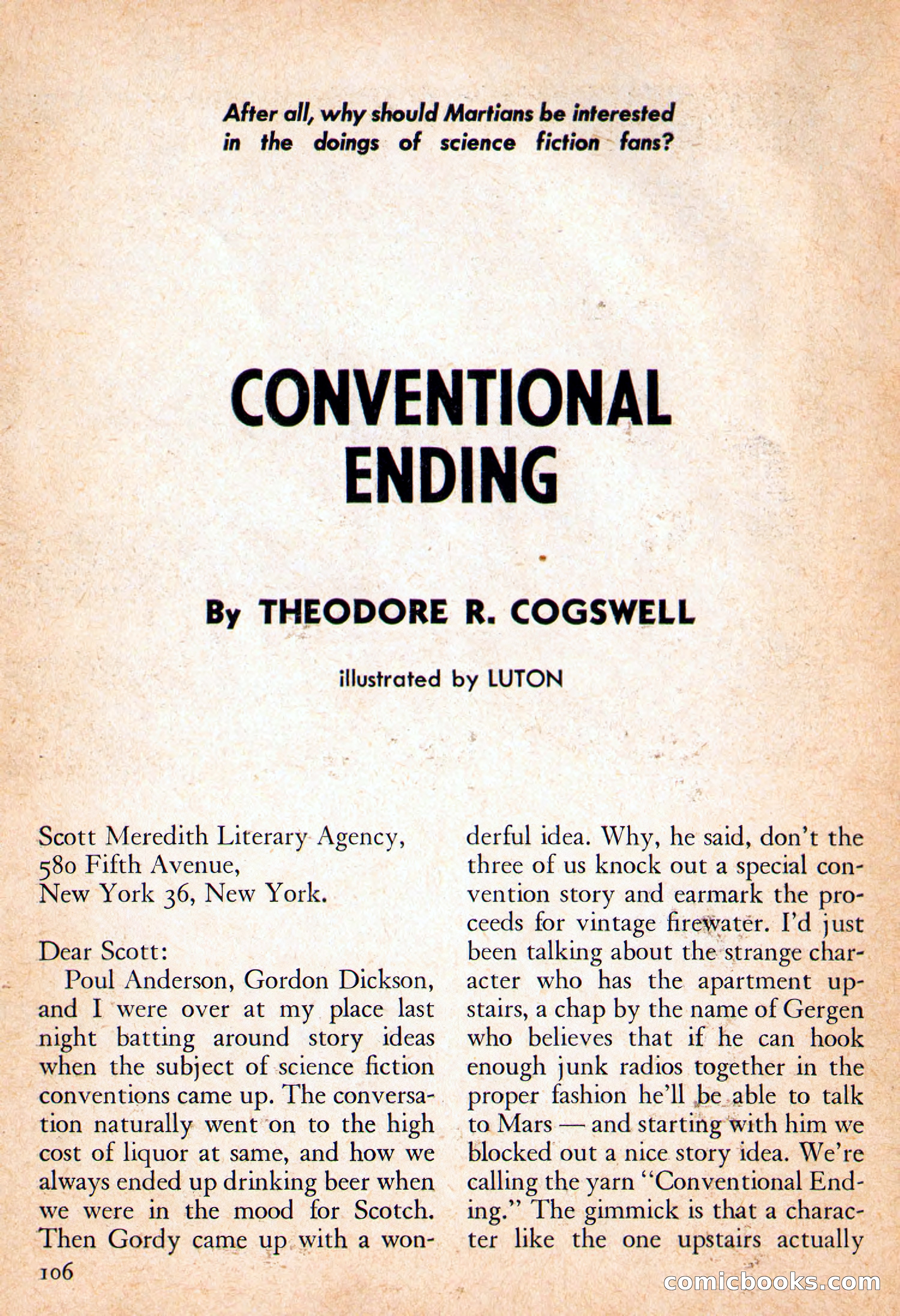 Future Science Fiction, October 1954 — page 106 of 132