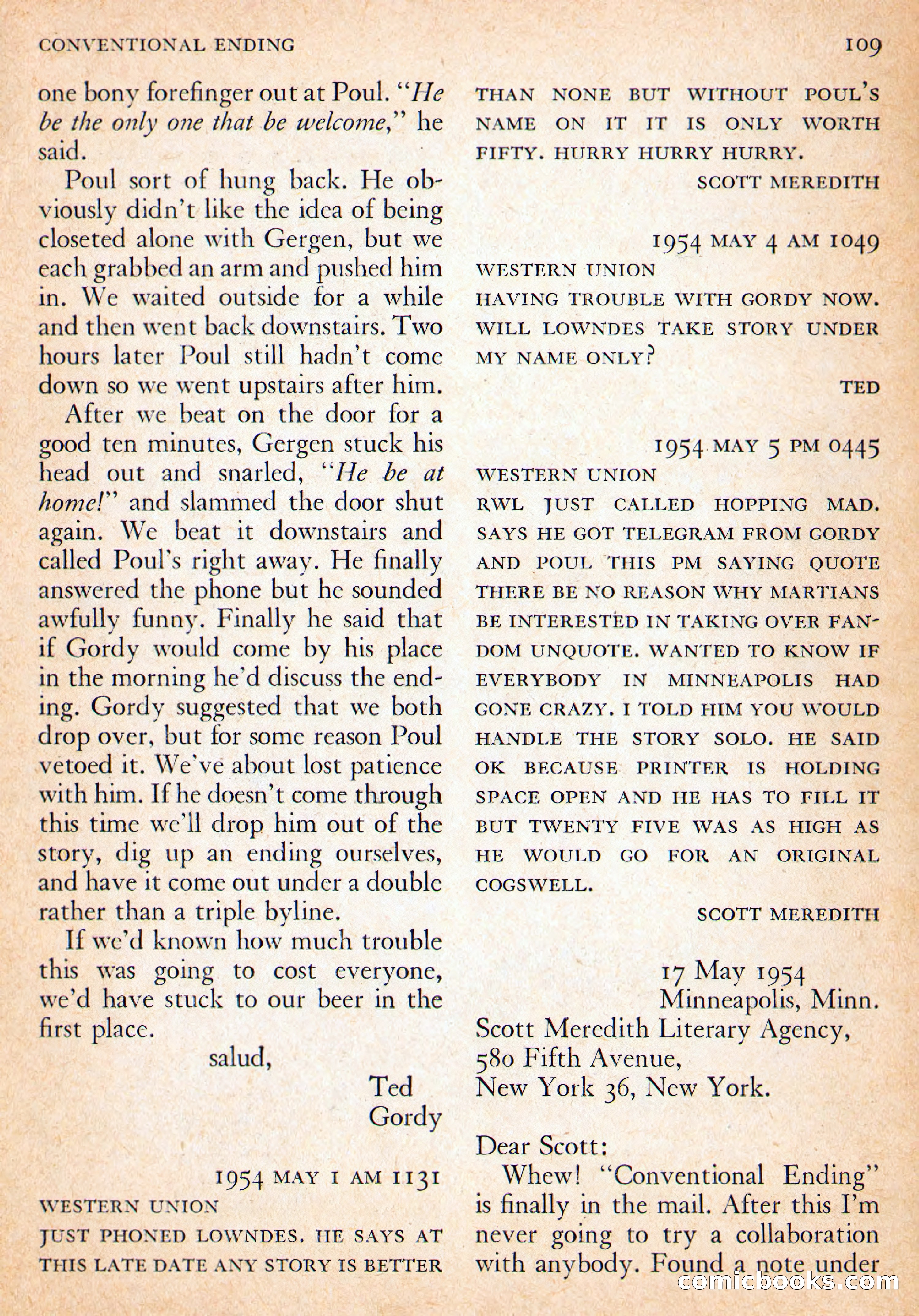 Future Science Fiction, October 1954 — page 109 of 132