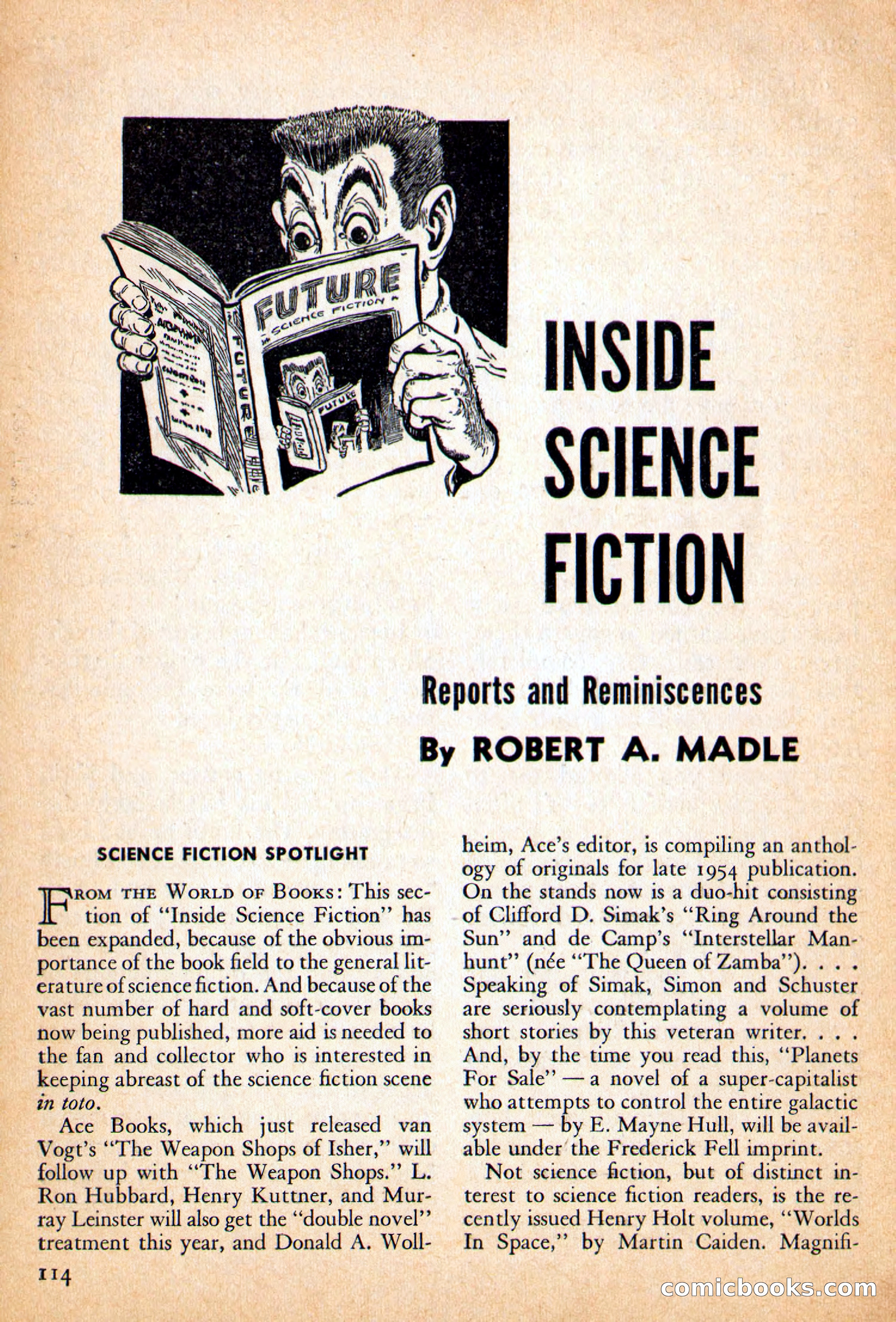 Future Science Fiction, October 1954 — page 114 of 132