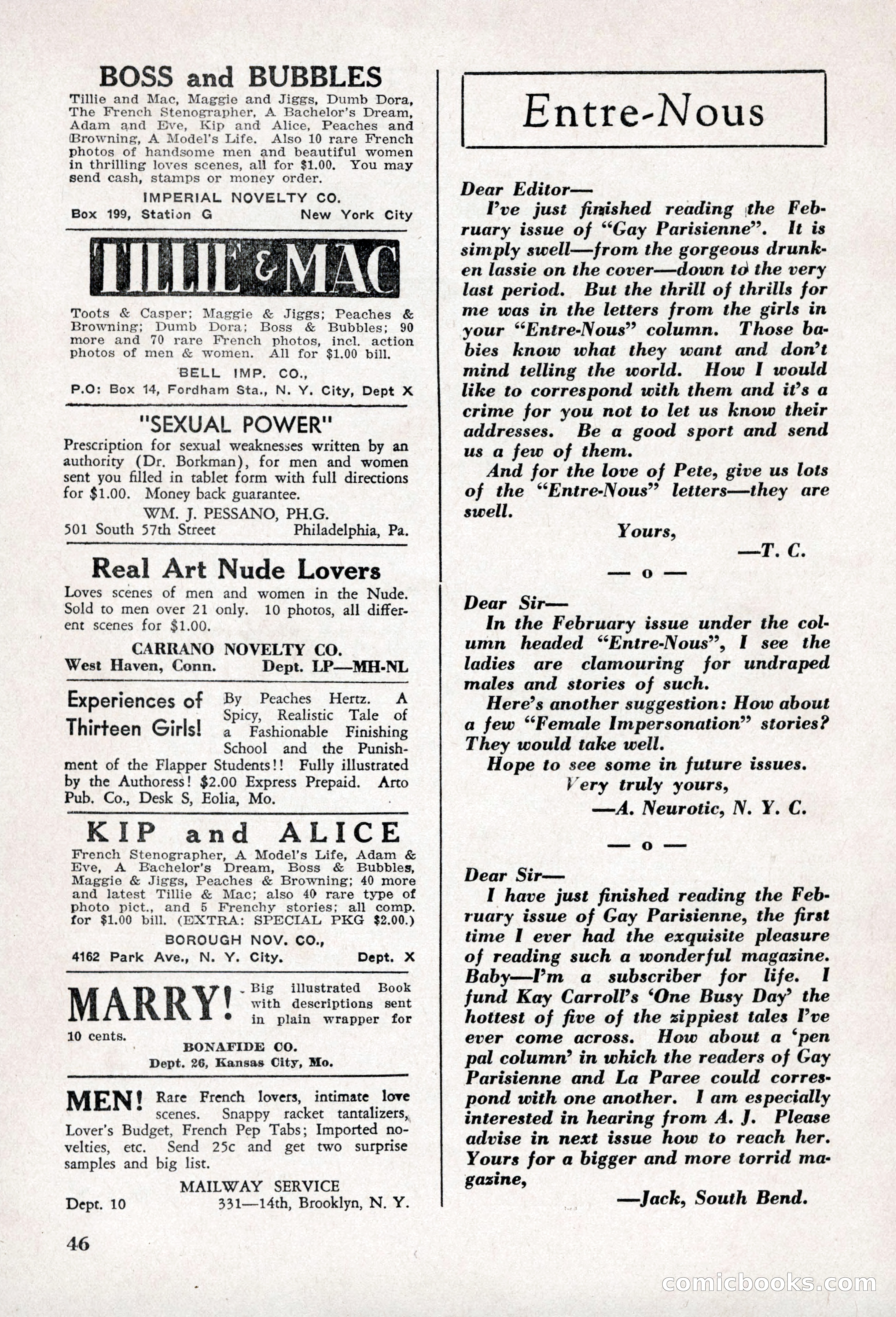 Gay Parisienne, March 1932 — page 48 of 52