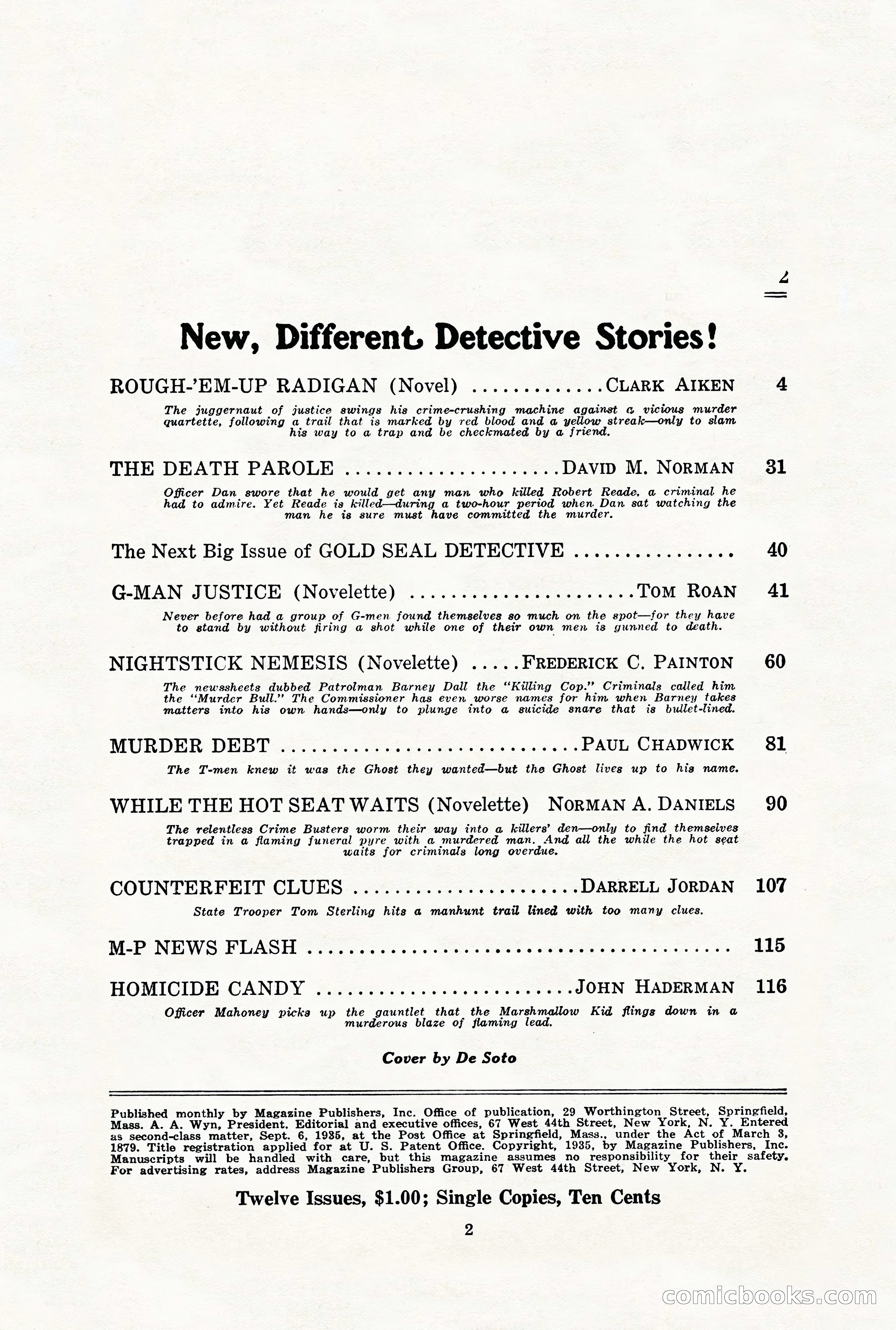 Gold Seal Detective, January 1936 — page 4 of 132
