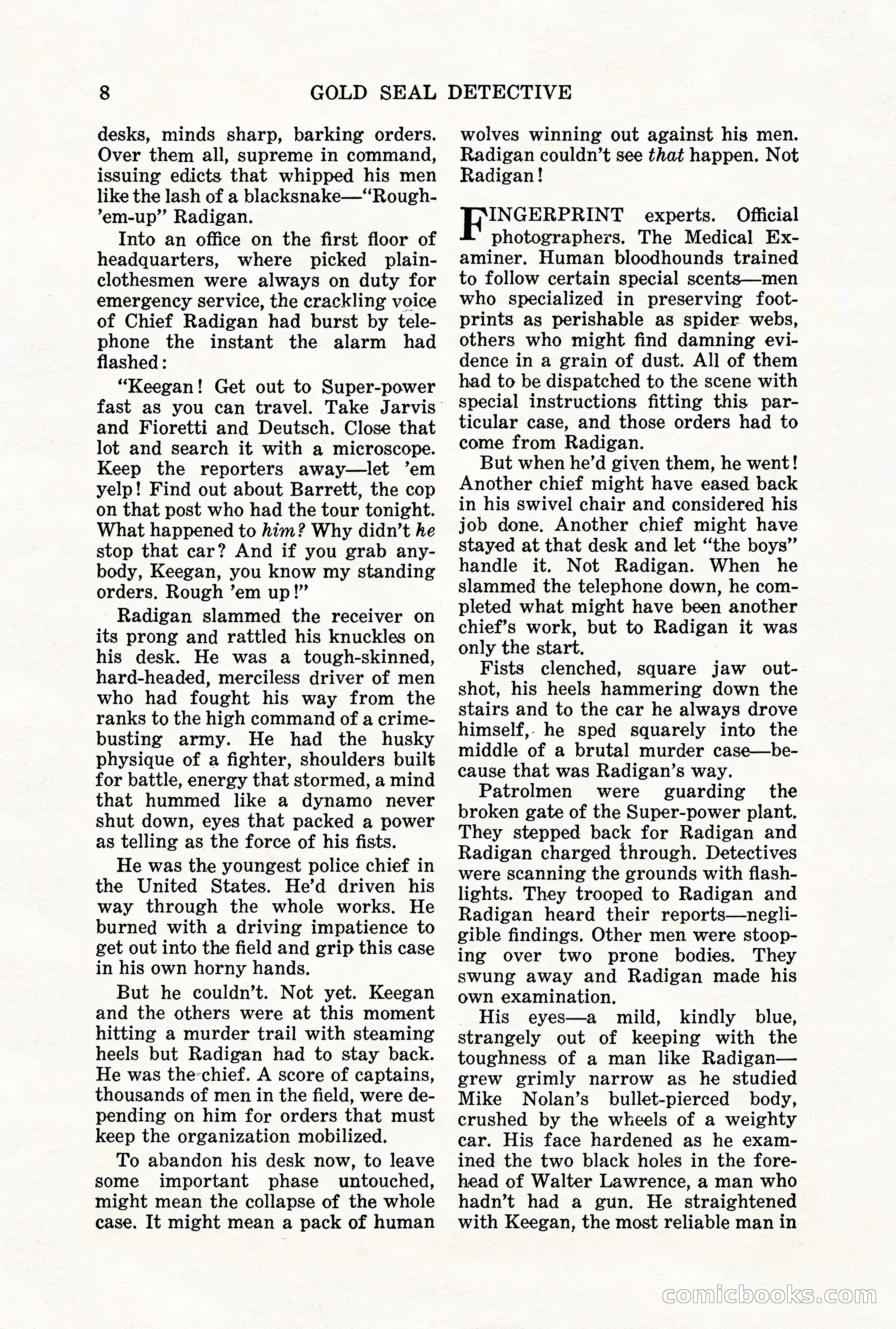 Gold Seal Detective, January 1936 — page 10 of 132