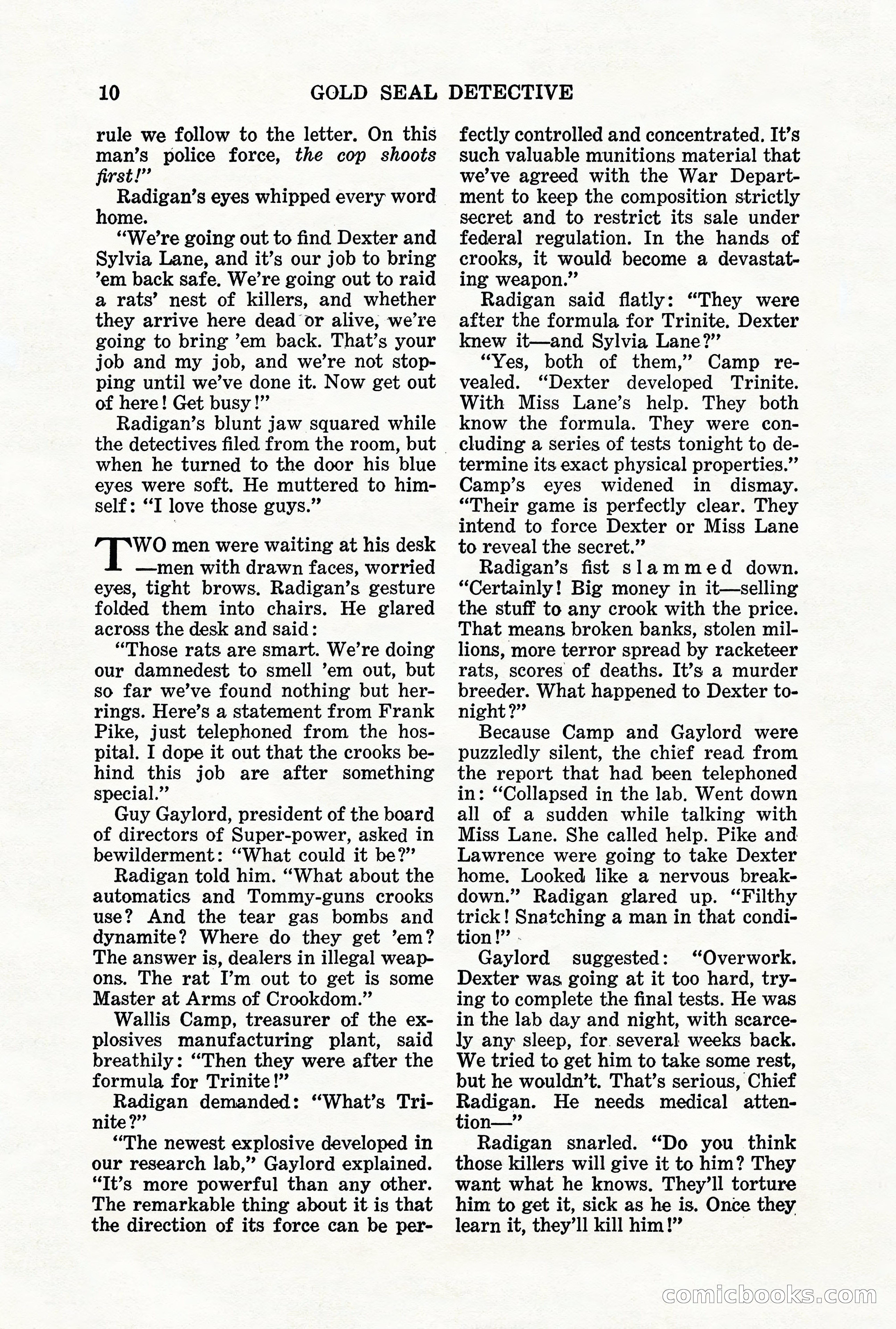 Gold Seal Detective, January 1936 — page 12 of 132