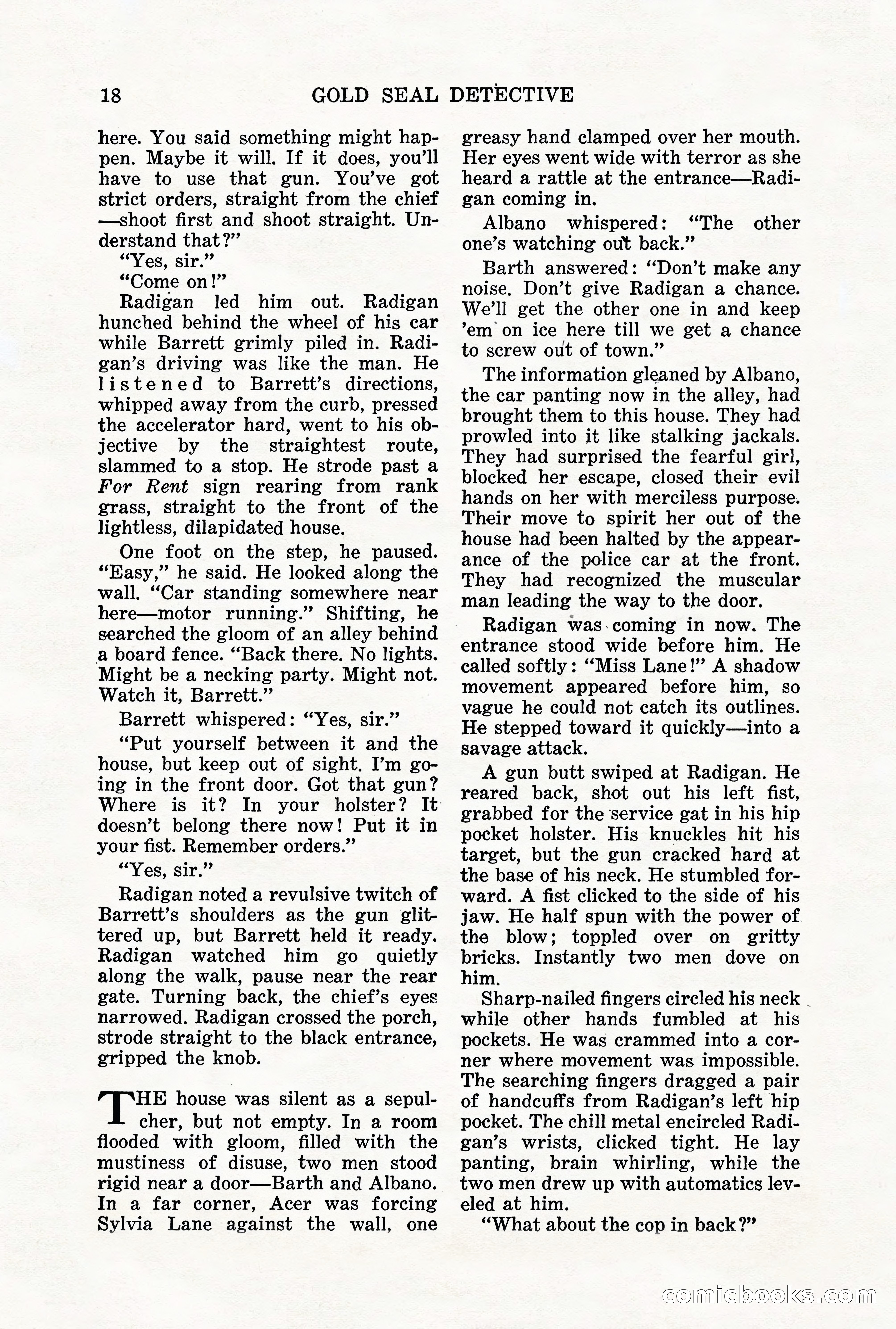 Gold Seal Detective, January 1936 — page 20 of 132